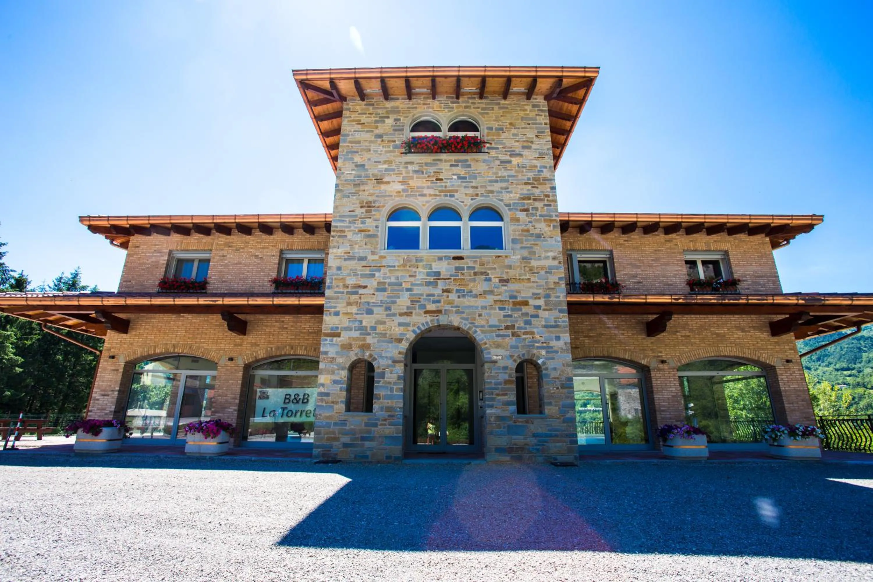 Property building in B&B La Torretta