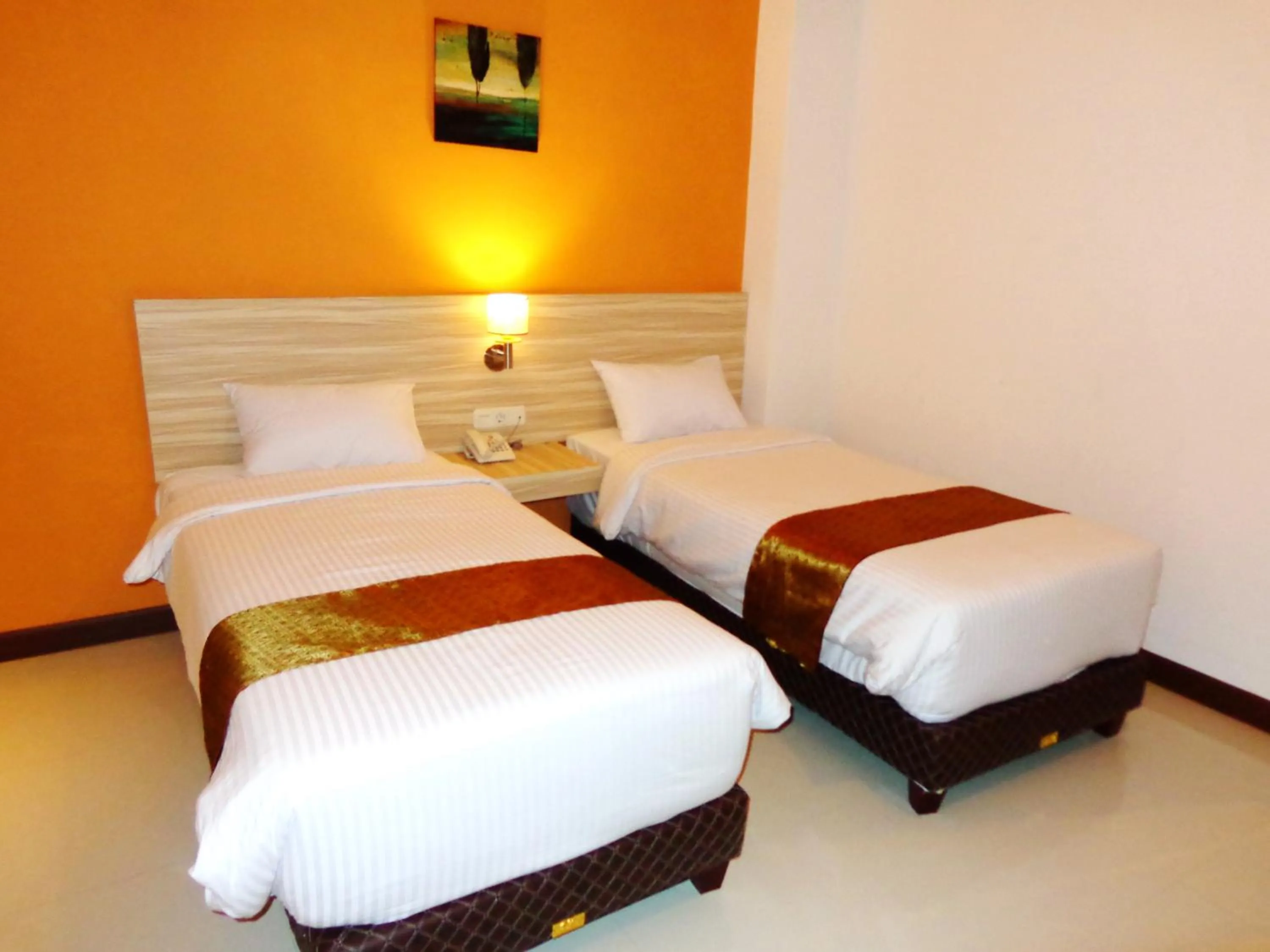 Bed in Frank's Hotel