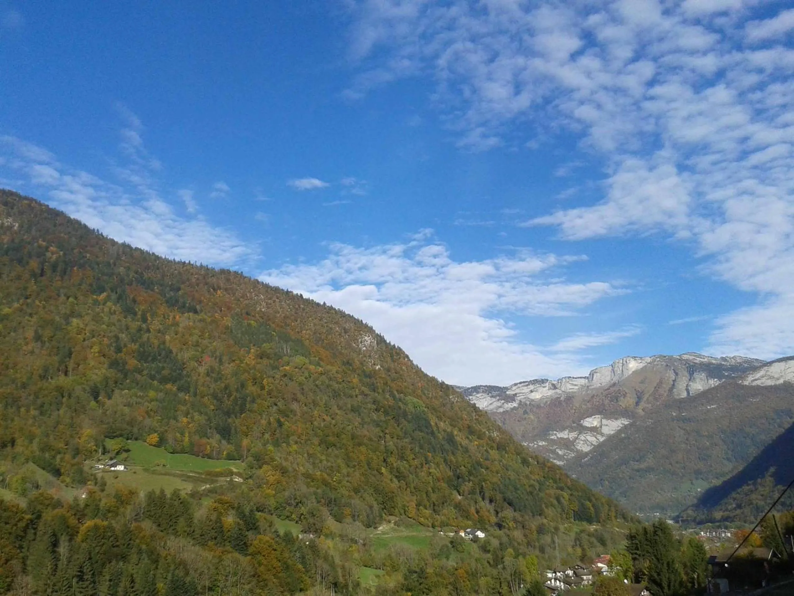 Mountain view in Auberge Du Fraizier