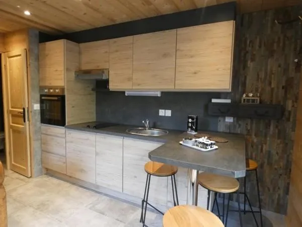 Kitchen or kitchenette in Auberge Du Fraizier