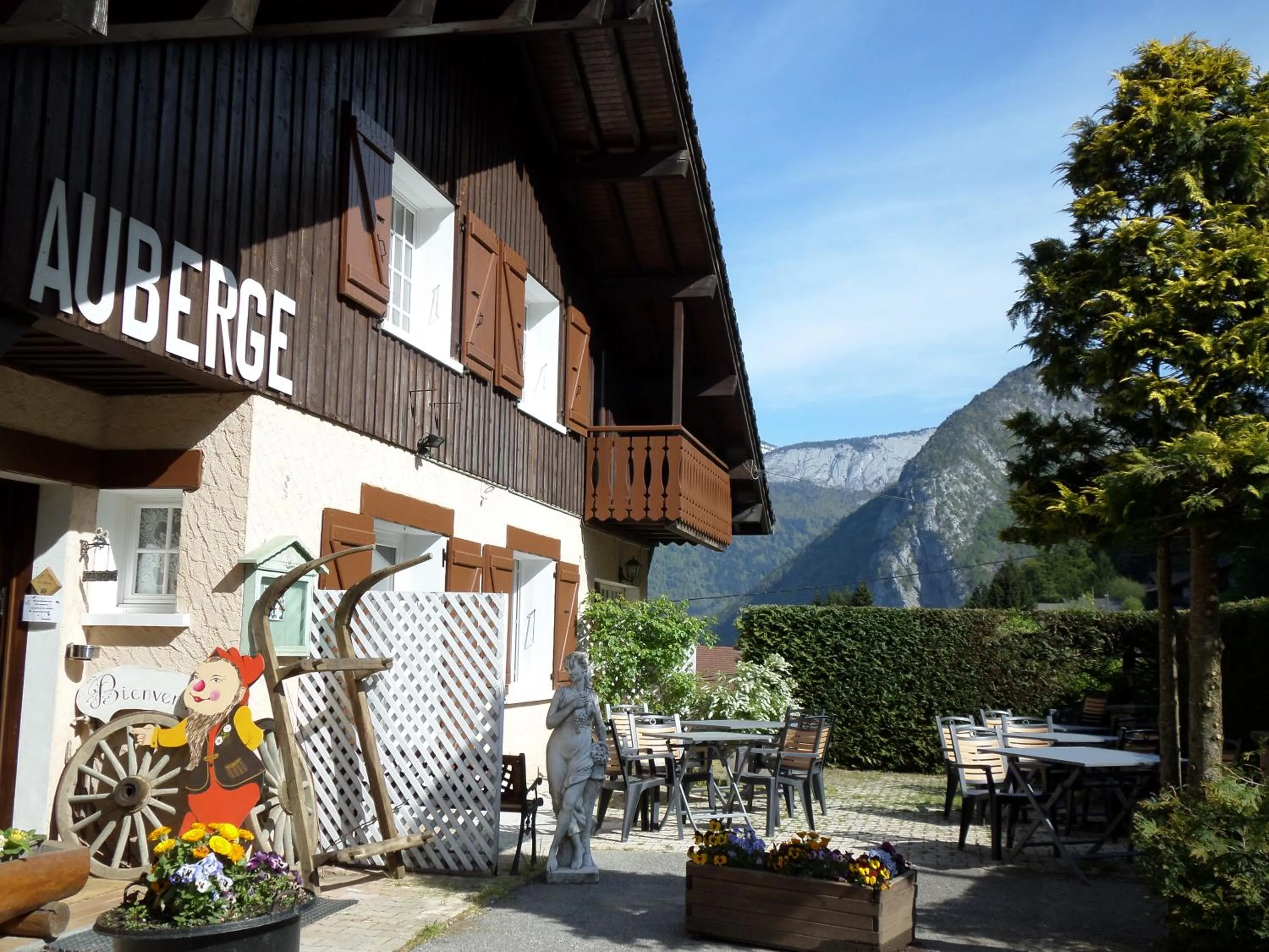 Patio in Auberge Du Fraizier