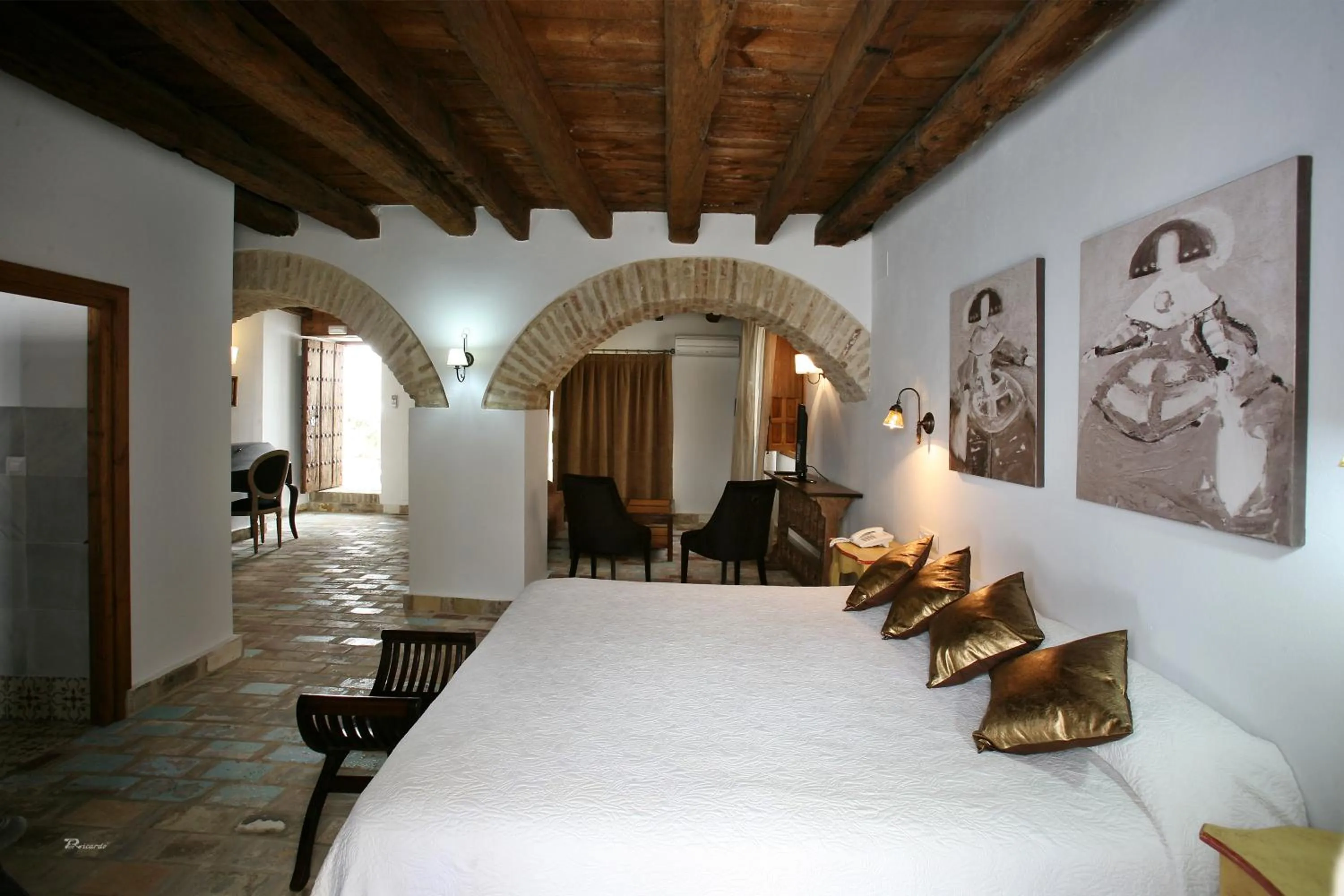 Bed in Posada de Palacio