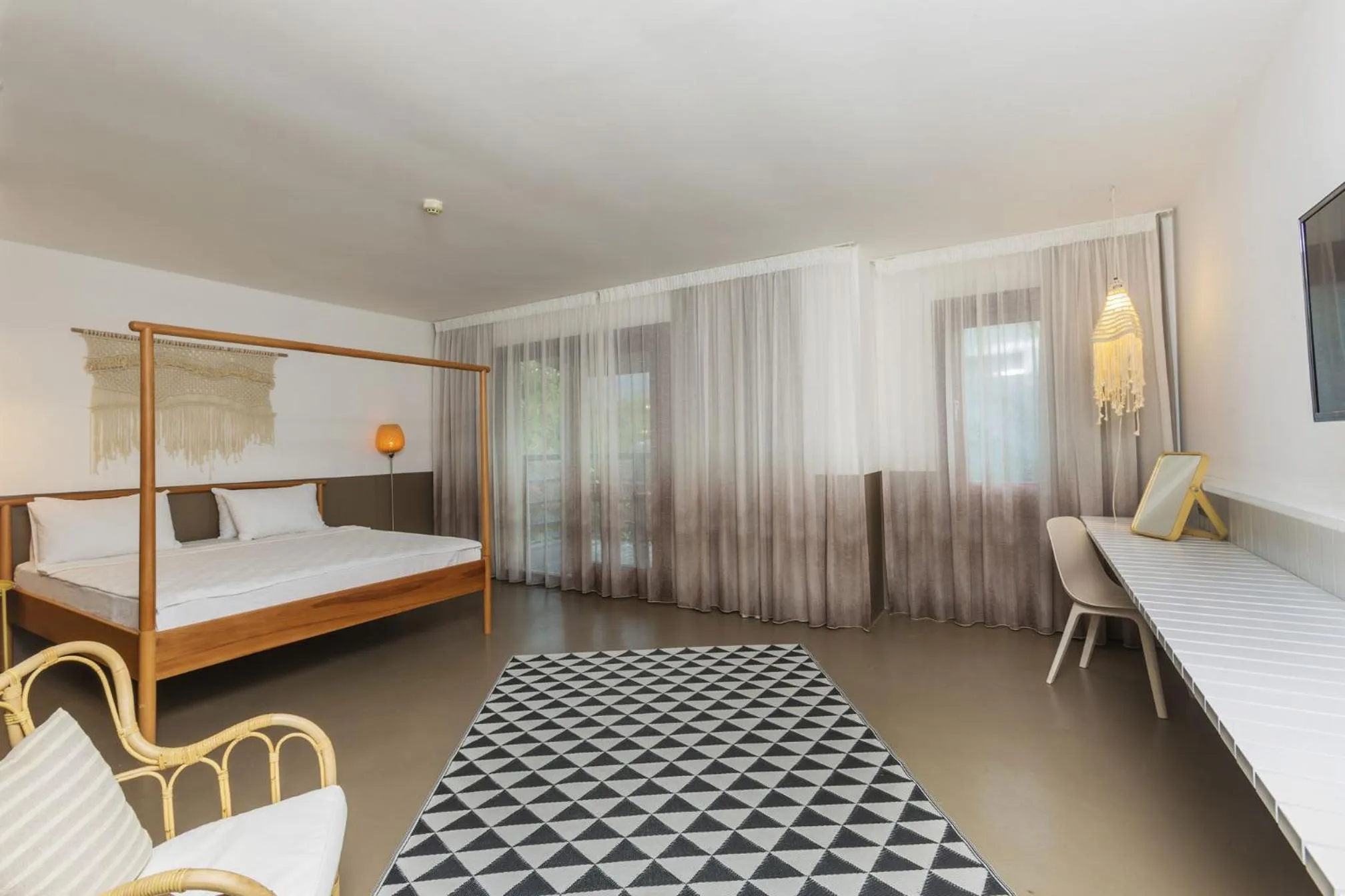 Photo of the whole room, Bed in Faros Bodrum Hotel - Special Category