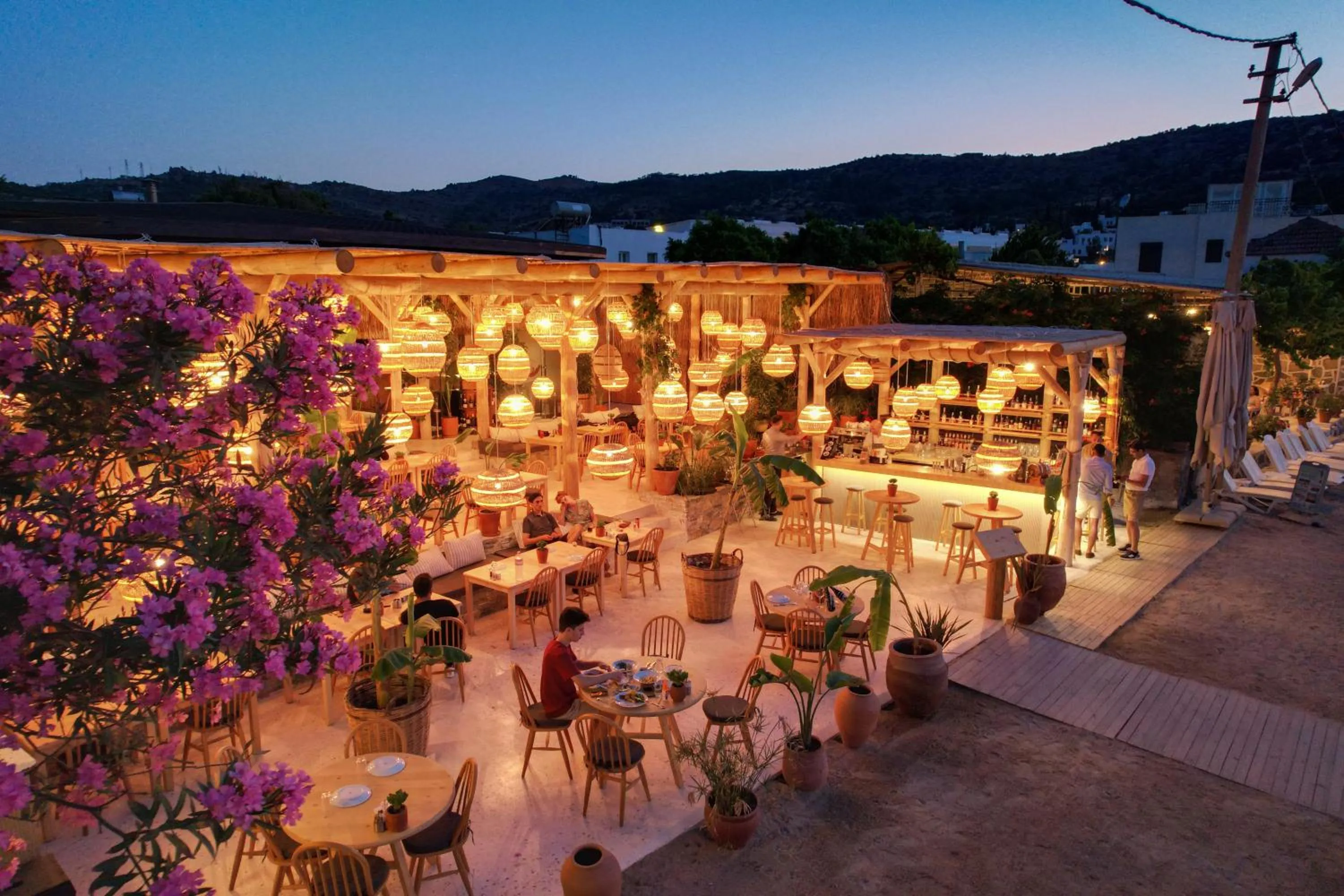 Patio in Faros Bodrum Hotel - Special Category