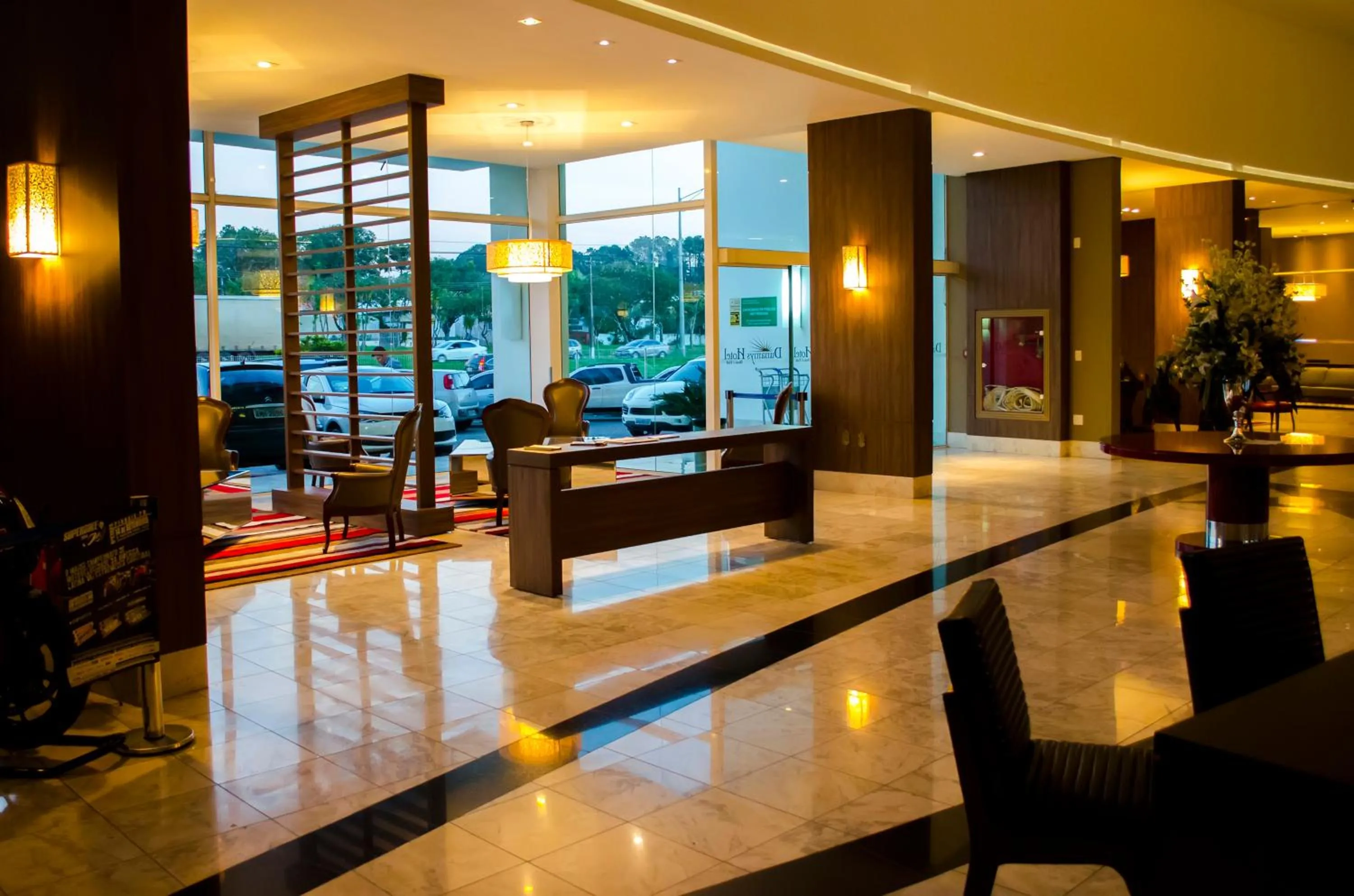 Lobby or reception in Hotel Dunamys Curitiba