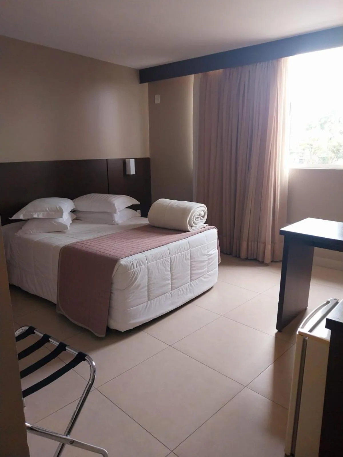 Bed in Hotel Dunamys Curitiba