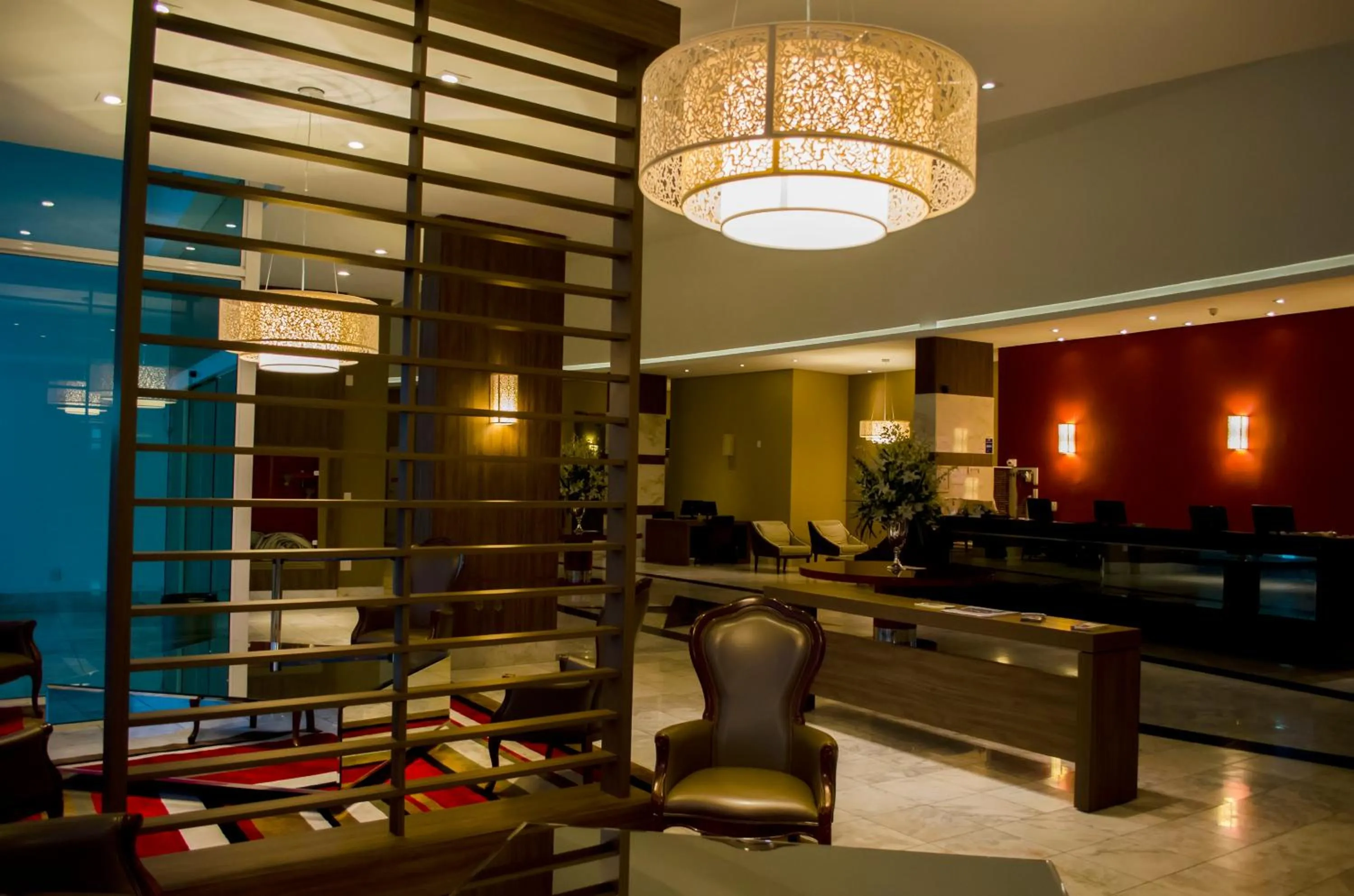 Lobby or reception in Hotel Dunamys Curitiba