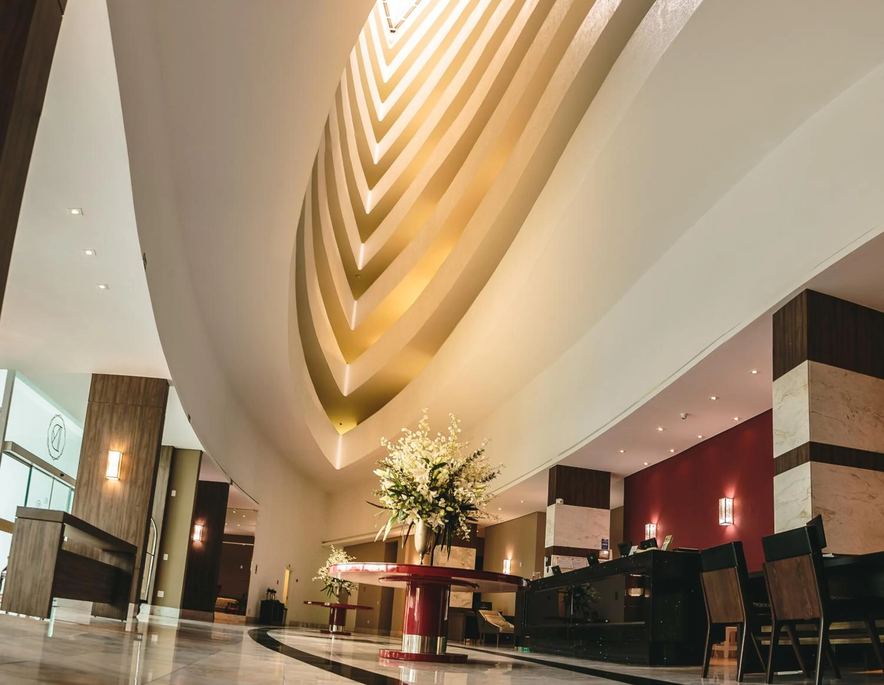 Lobby or reception in Hotel Dunamys Curitiba