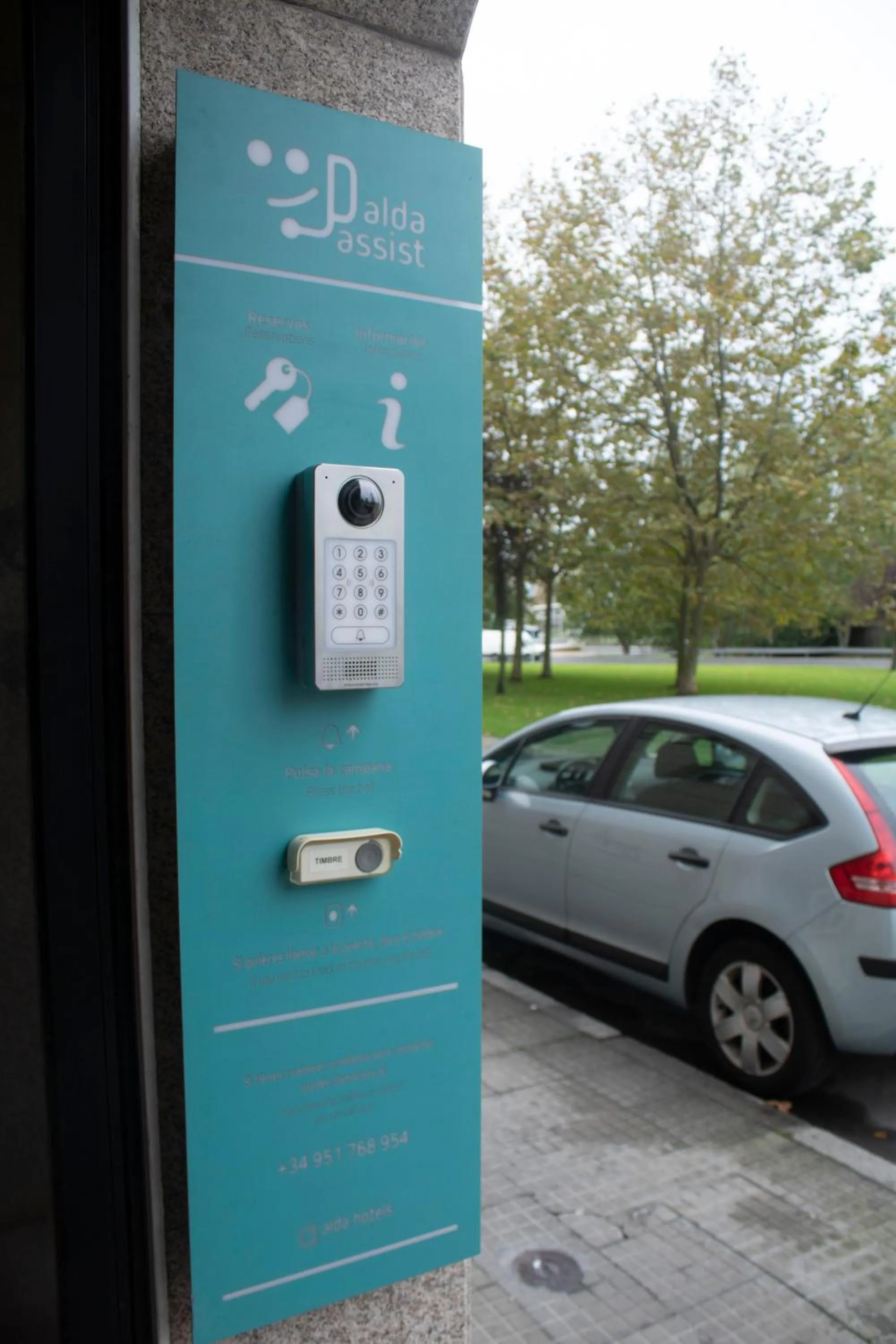 Lobby or reception in Alda Puerta Coruña