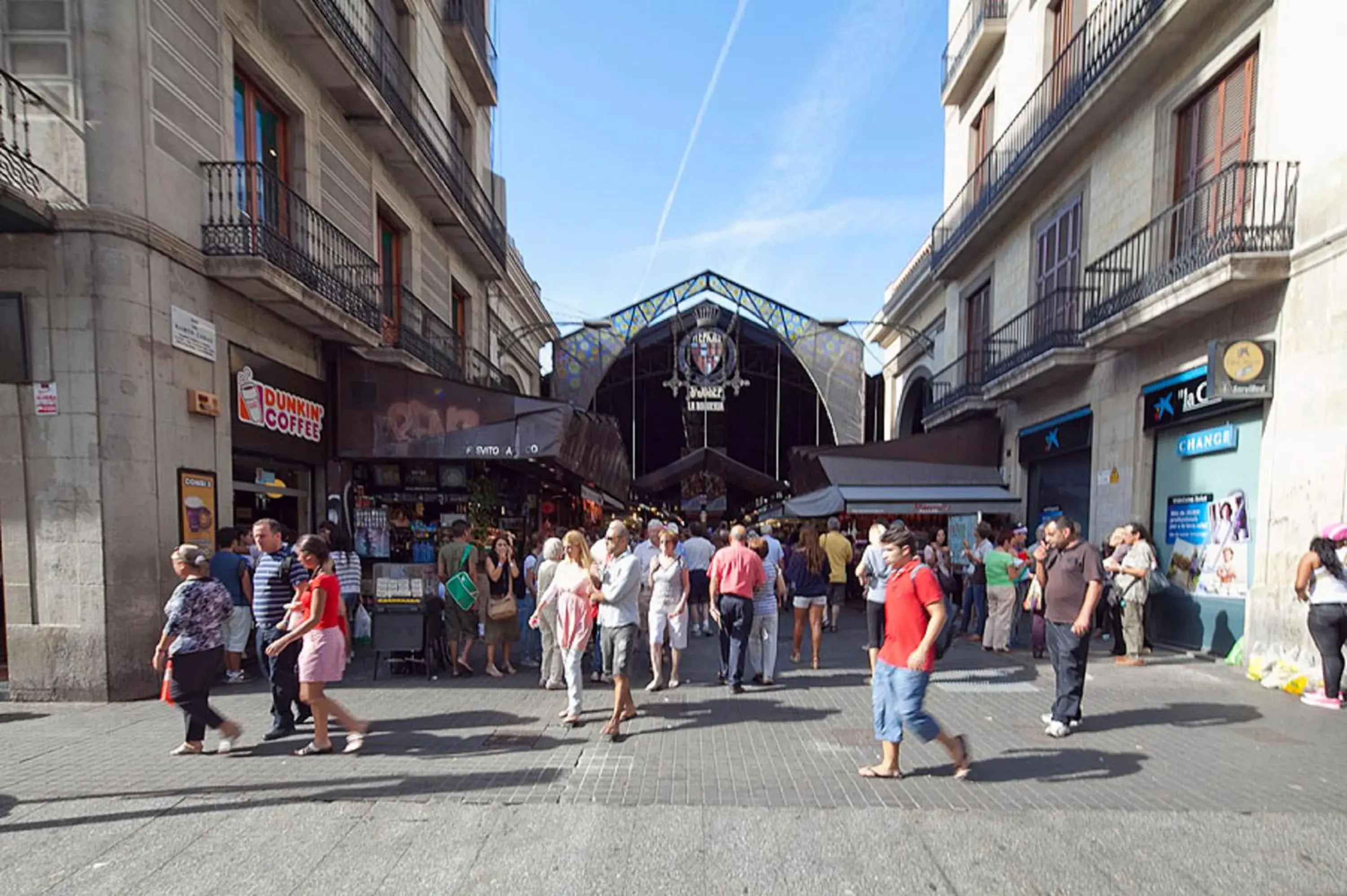 City view in Aparthotel Rambla108 City view in Aparthotel Rambla108