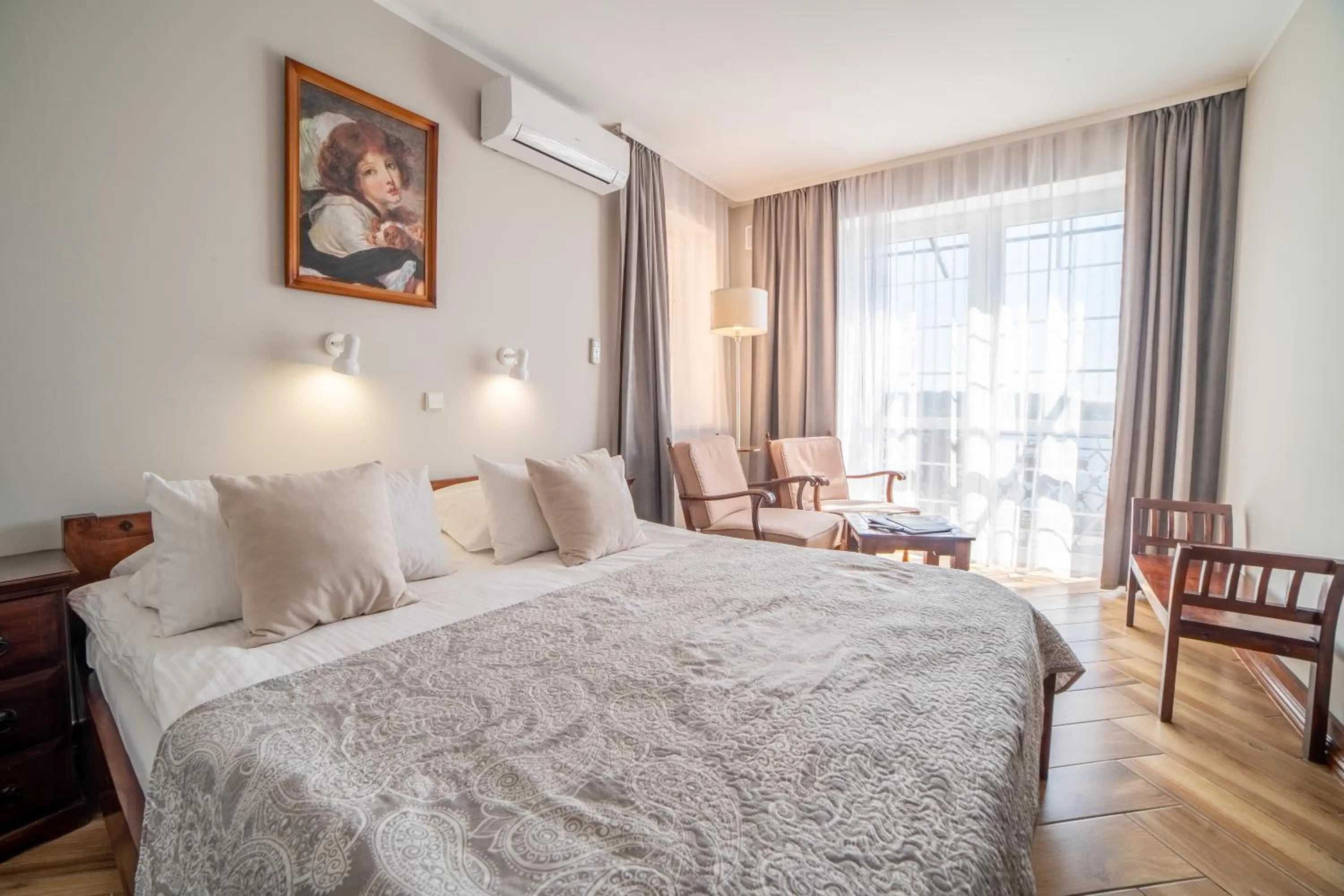 Bed in Hotel Solar Palace SPA & Wellness