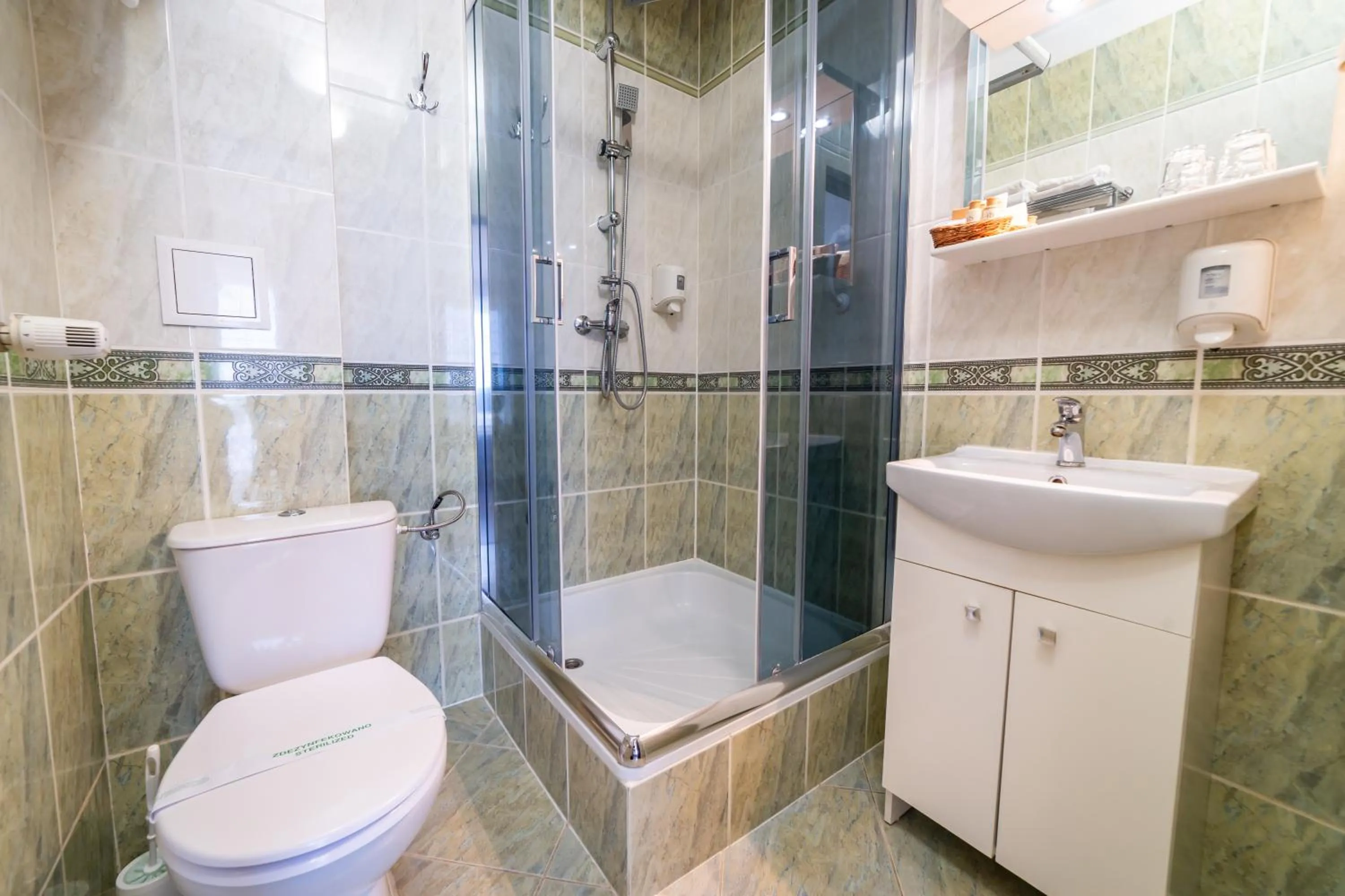 Shower in Hotel Solar Palace SPA & Wellness