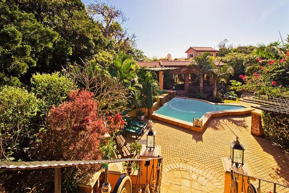 Swimming pool in Stephan's Guest House