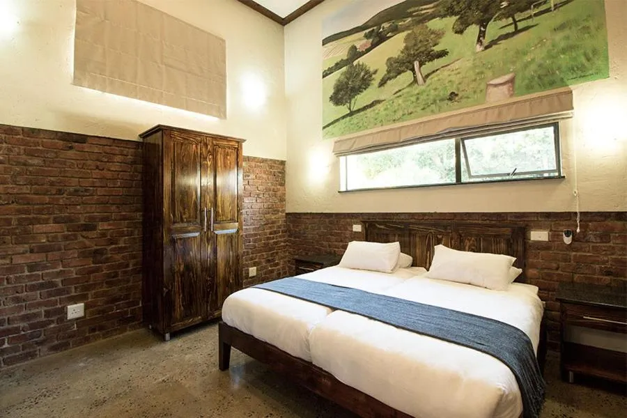 Bed in Stephan's Guest House