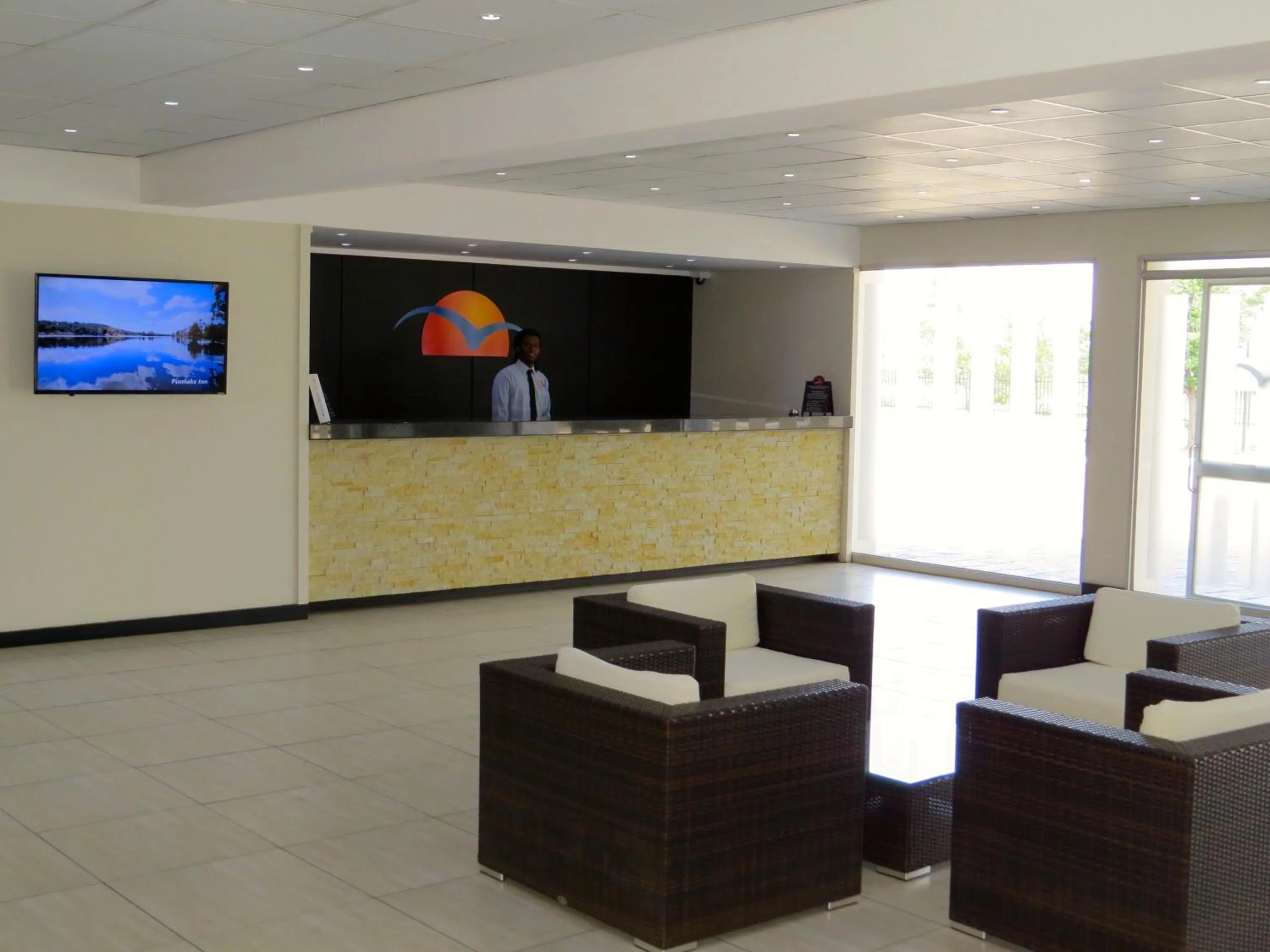 Lobby or reception in African Sky Harrismith Inn