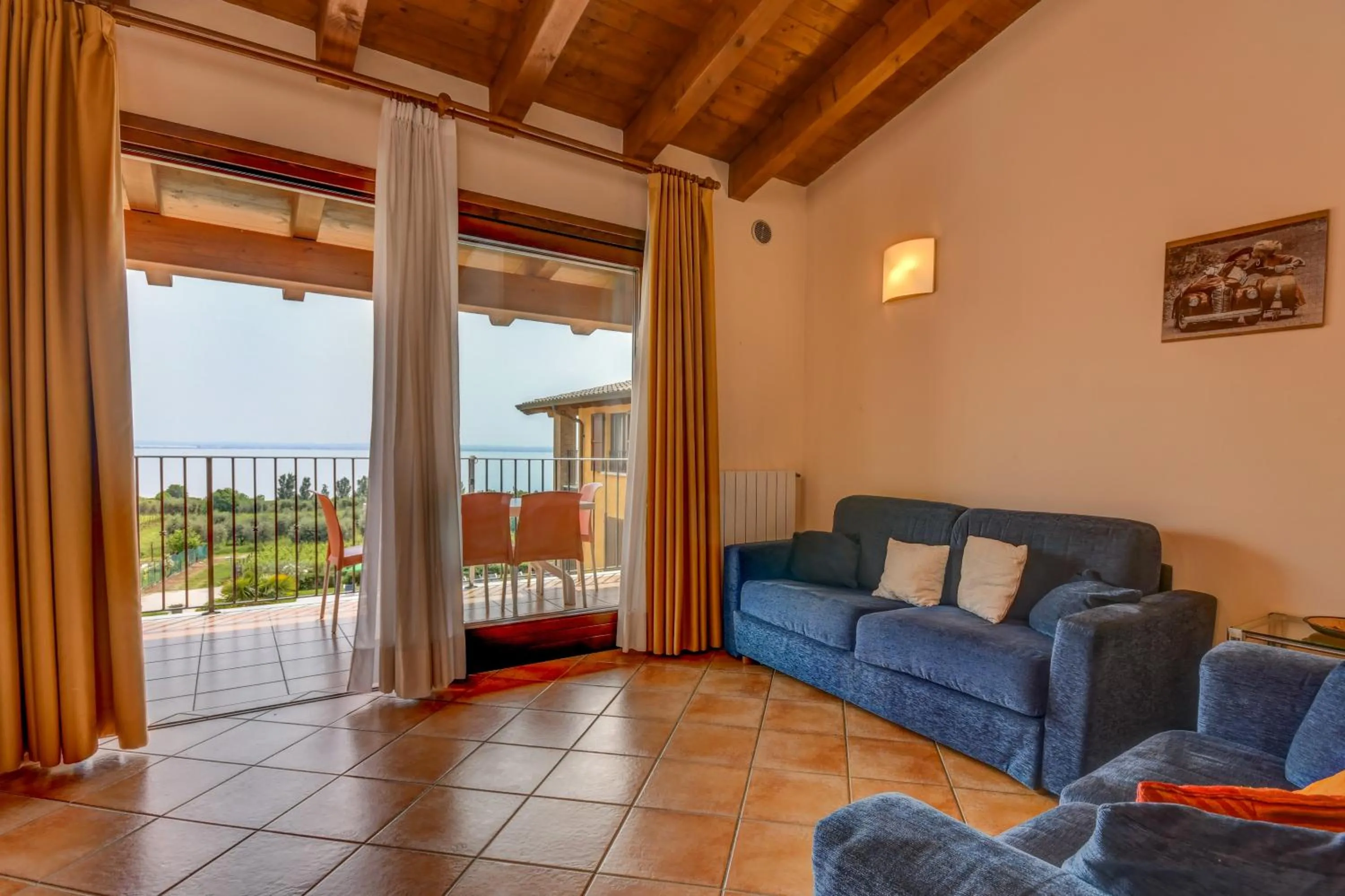 Balcony/Terrace in Residence Corte Ferrari -Ciao Vacanze-