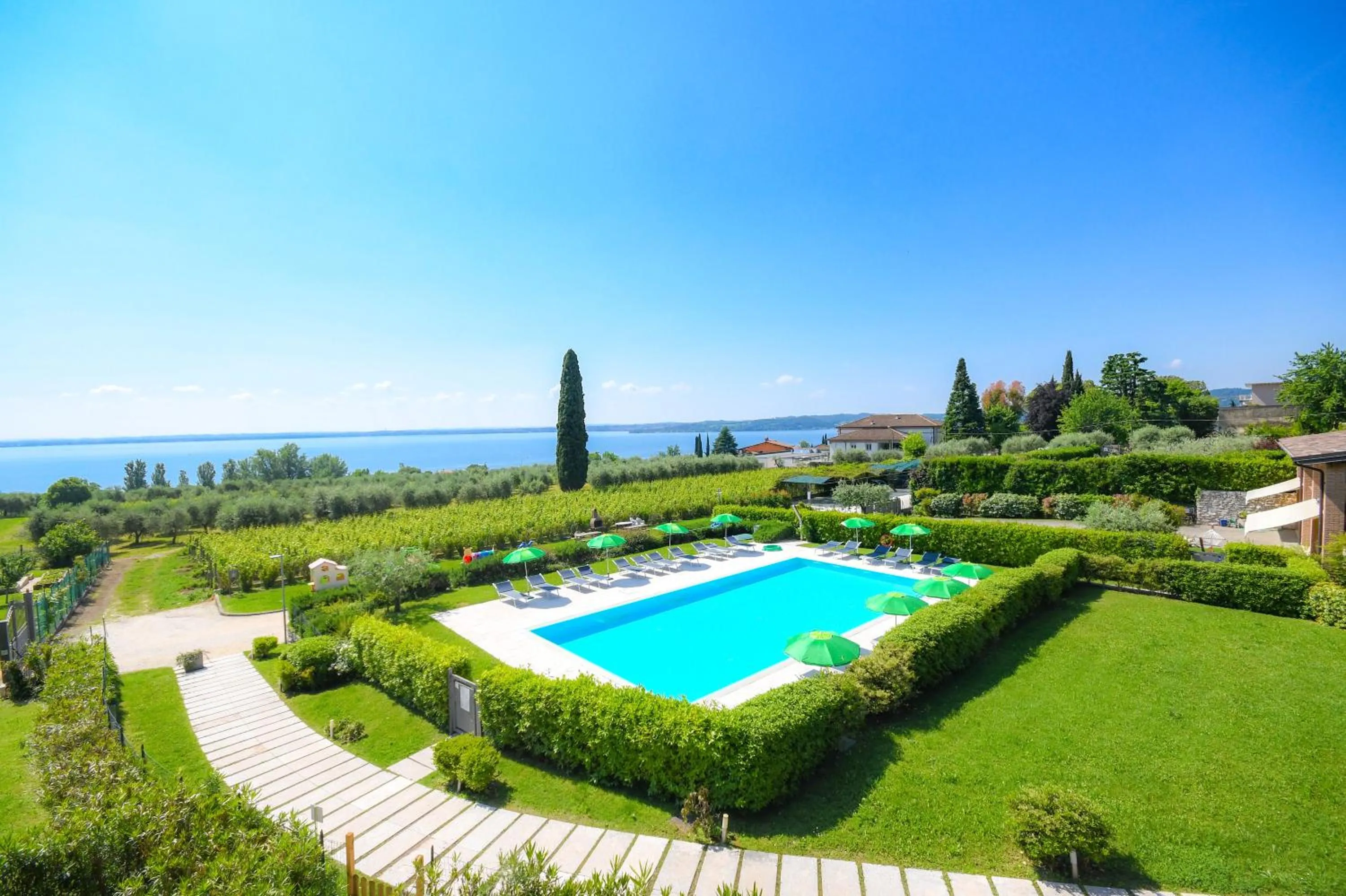 Swimming pool in Residence Corte Ferrari -Ciao Vacanze-