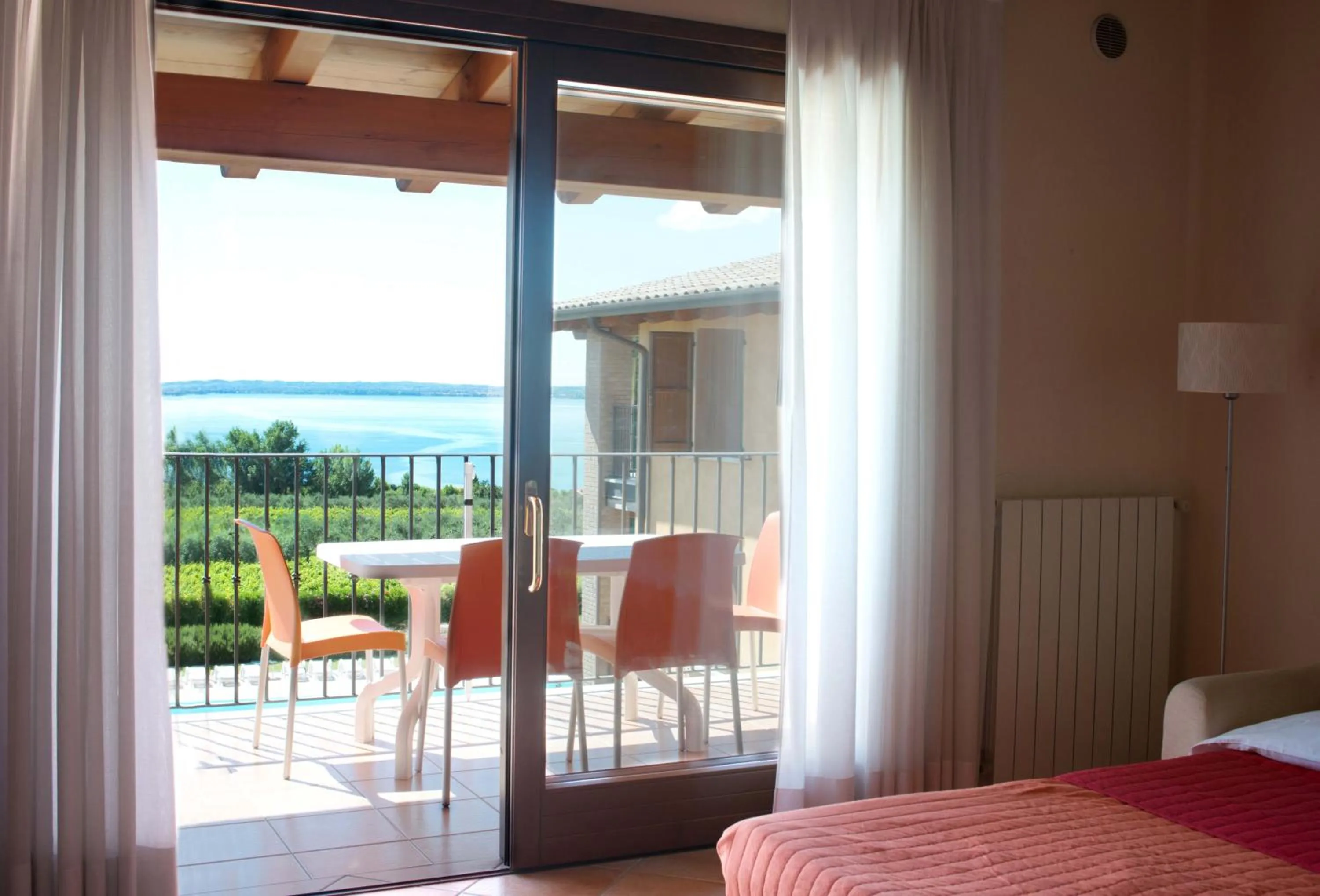 Balcony/Terrace, Bed in Residence Corte Ferrari -Ciao Vacanze-