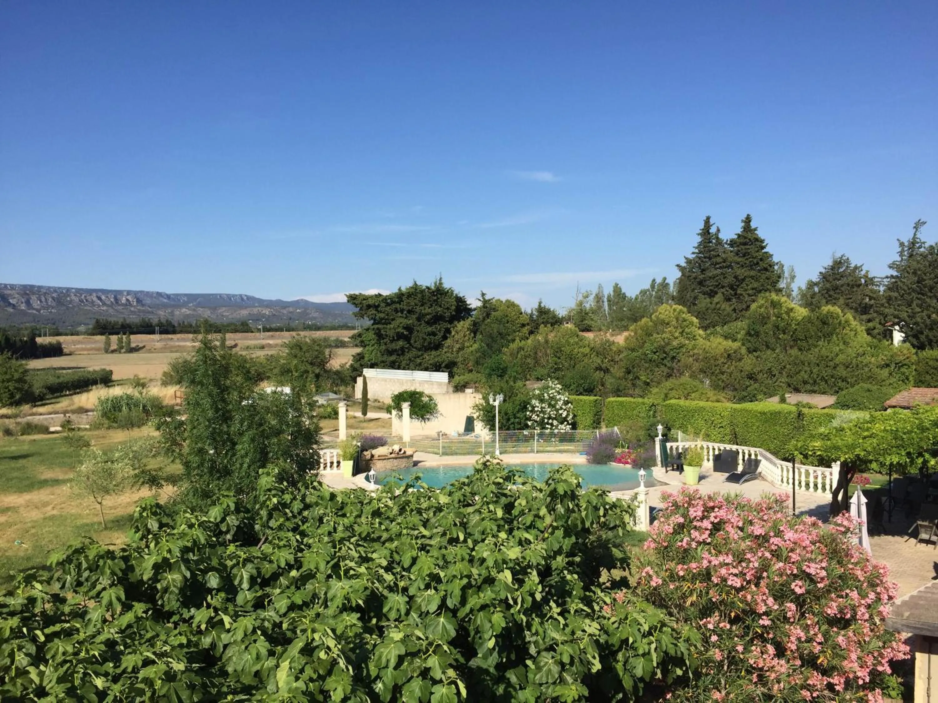 Balcony/Terrace in Auberge Les Olivades