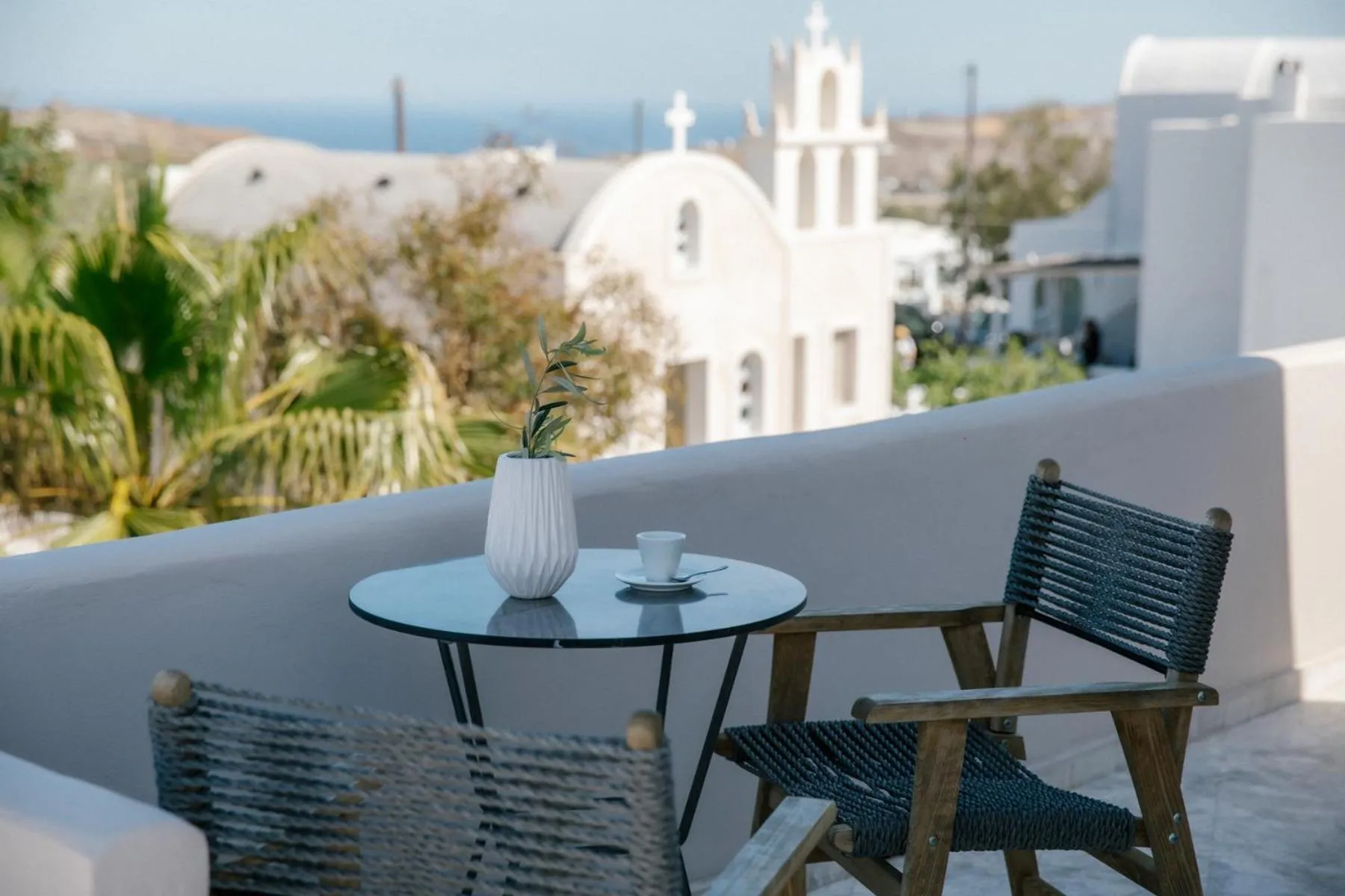 Balcony/Terrace in Grand View - Megalochori Santorini
