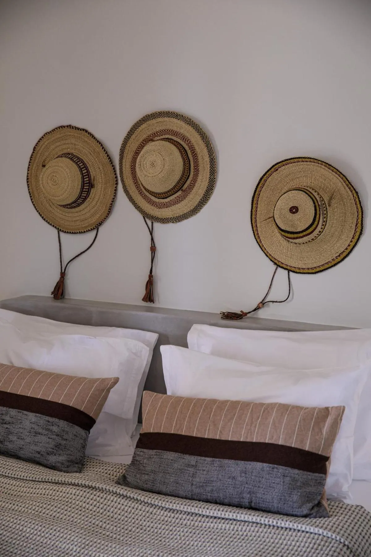 Bed in Grand View - Megalochori Santorini