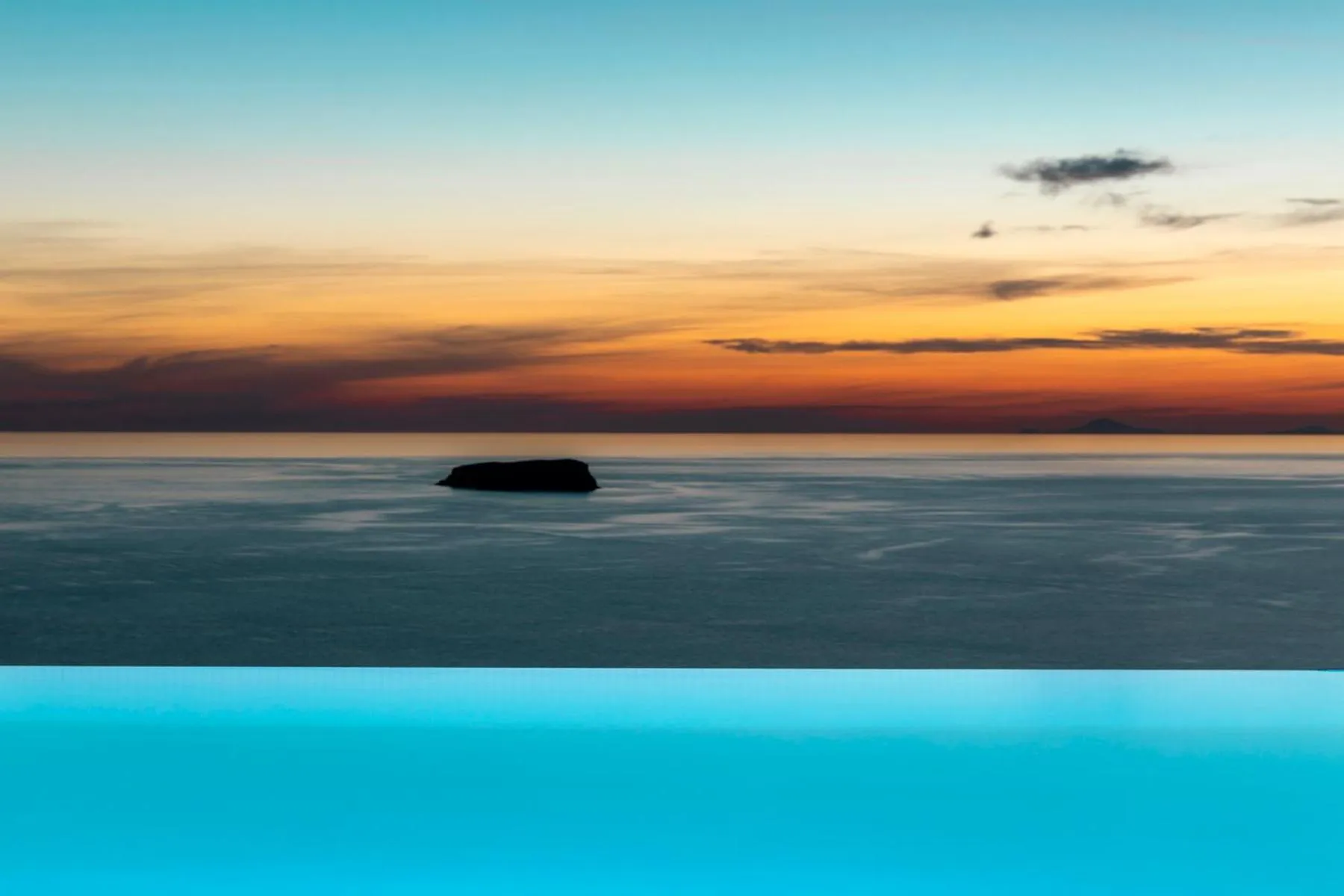 Sunset in Grand View - Megalochori Santorini