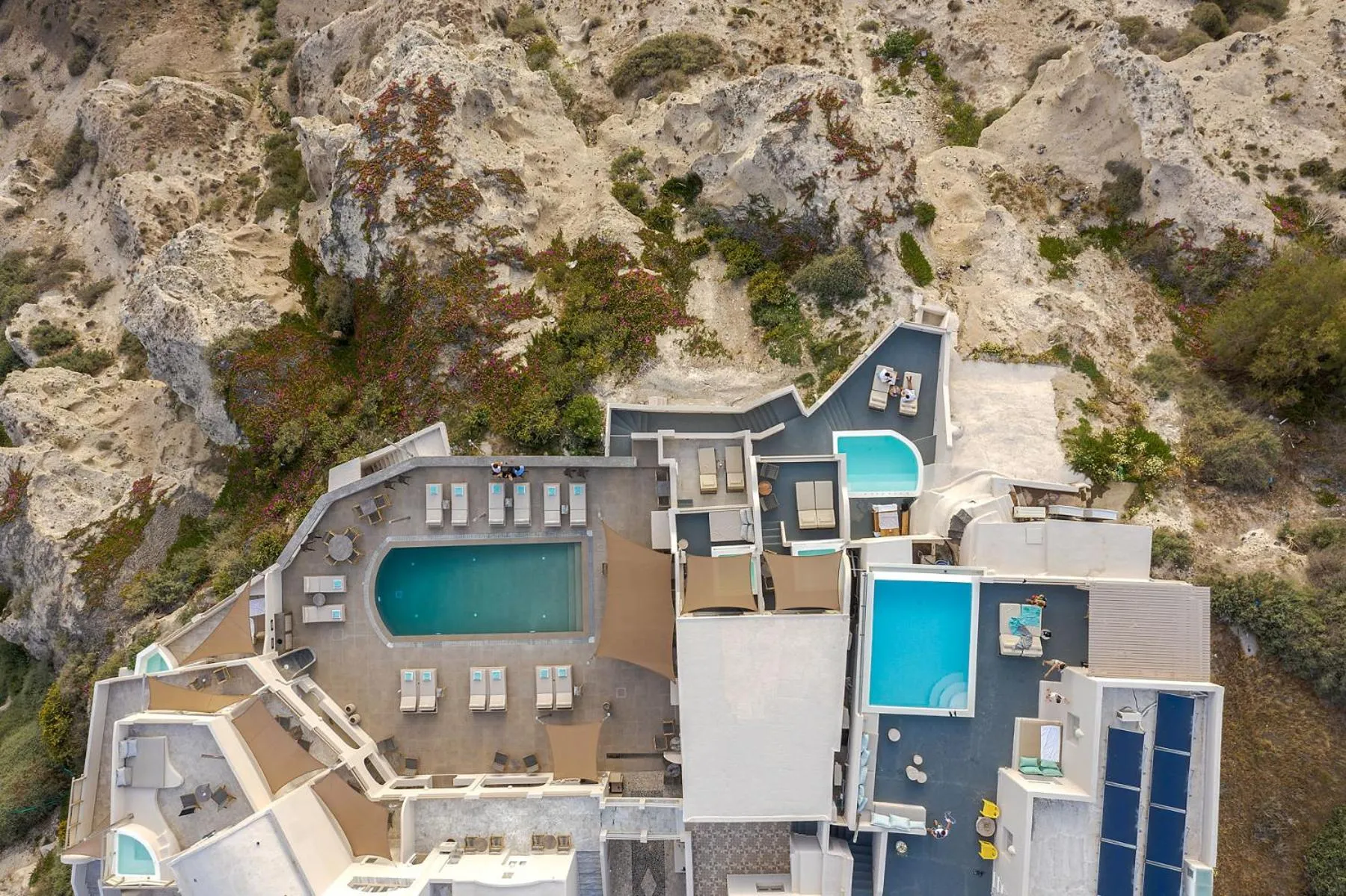 Property building in Grand View - Megalochori Santorini