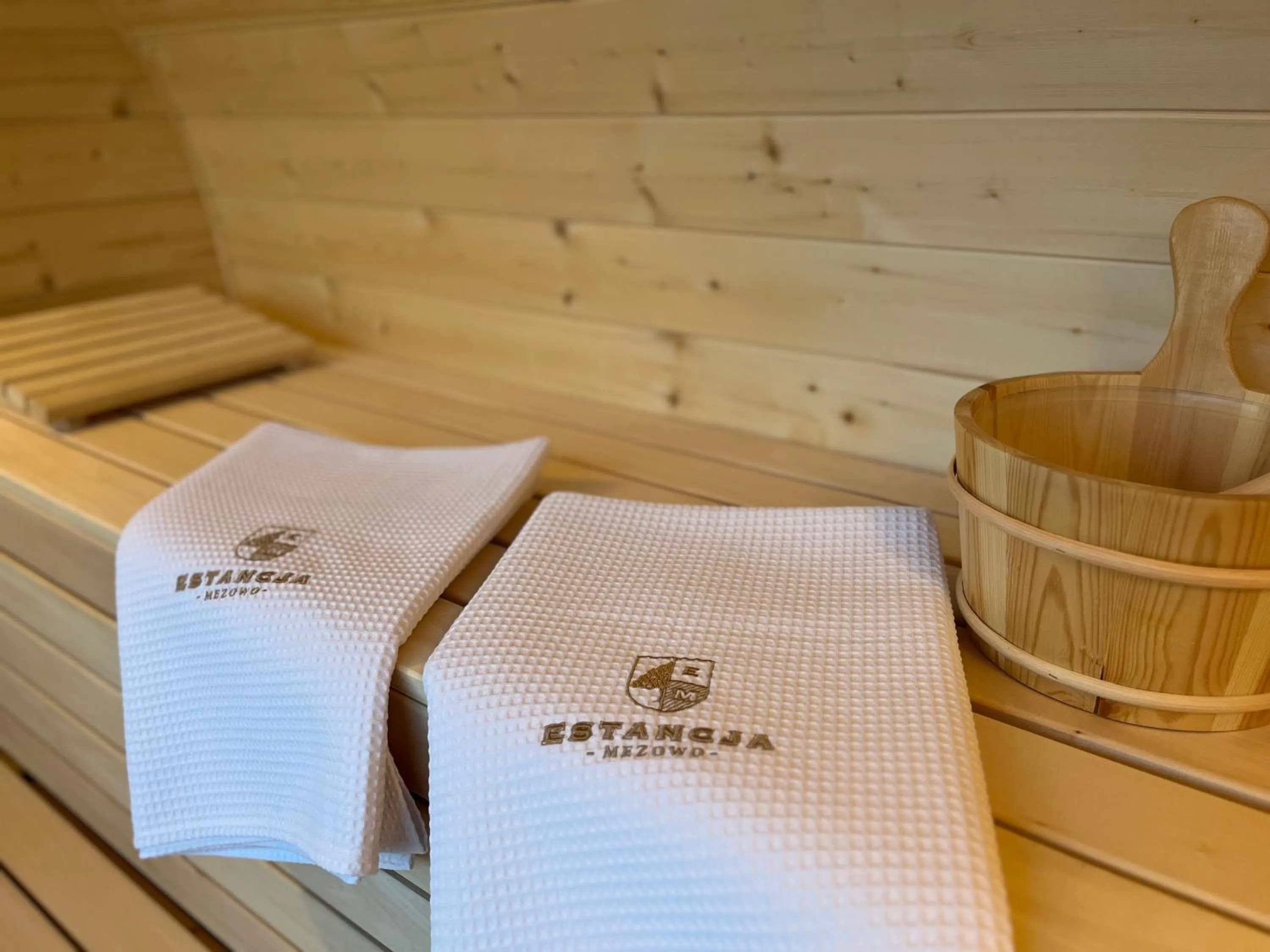 Sauna in Estancja Mezowo