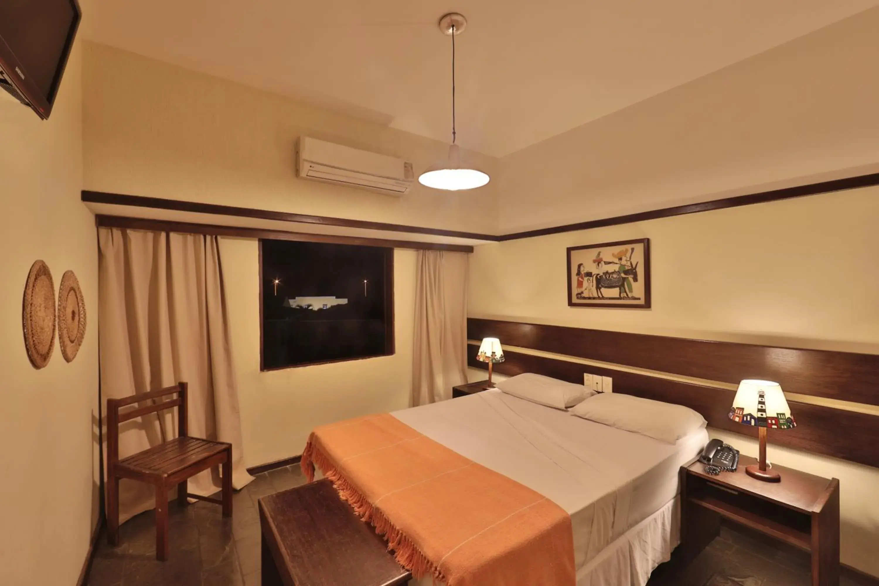 Bed in Hotel Pousada São Francisco Bed in Hotel Pousada São Francisco