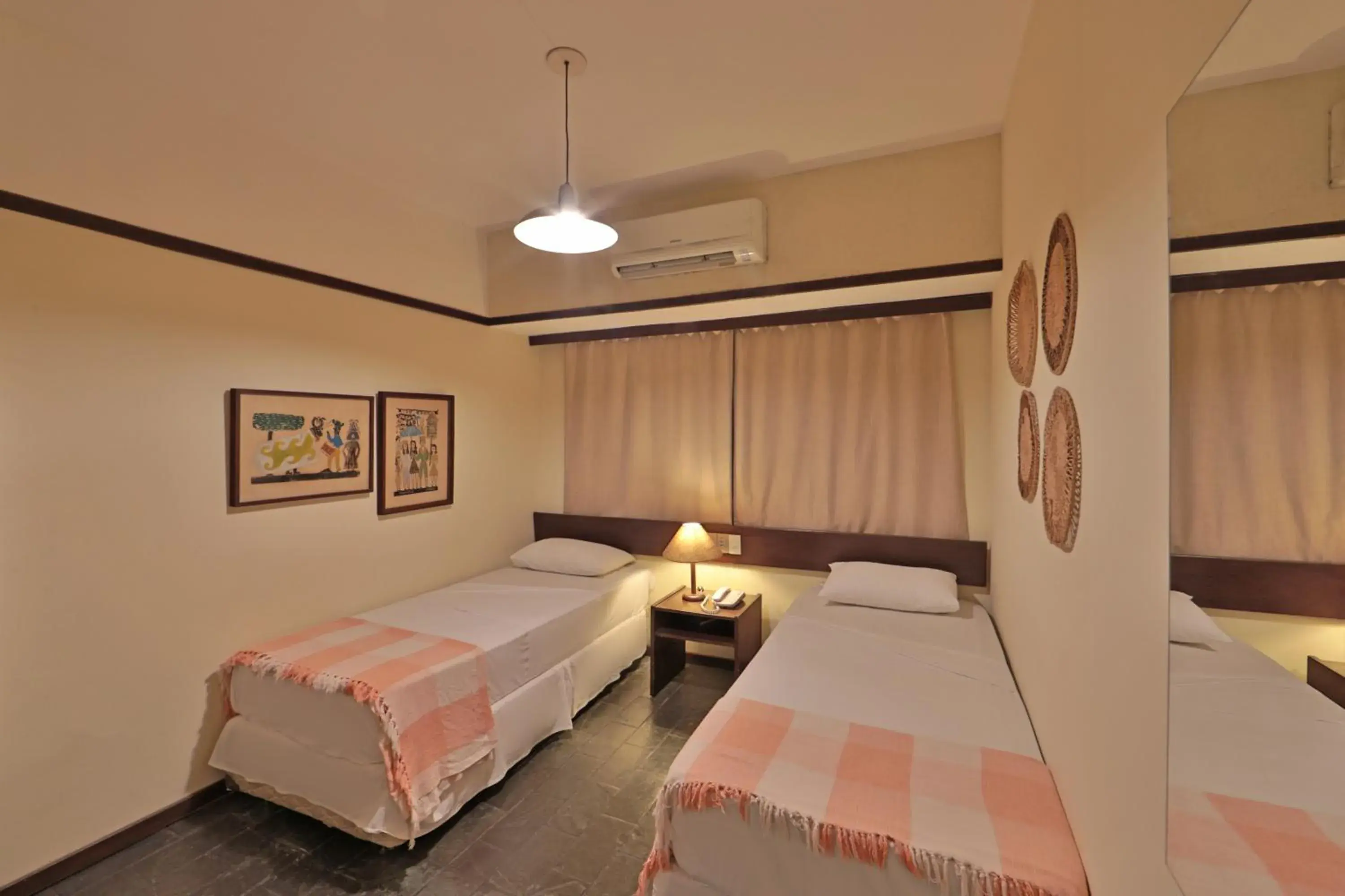 Bed in Hotel Pousada São Francisco Bed in Hotel Pousada São Francisco