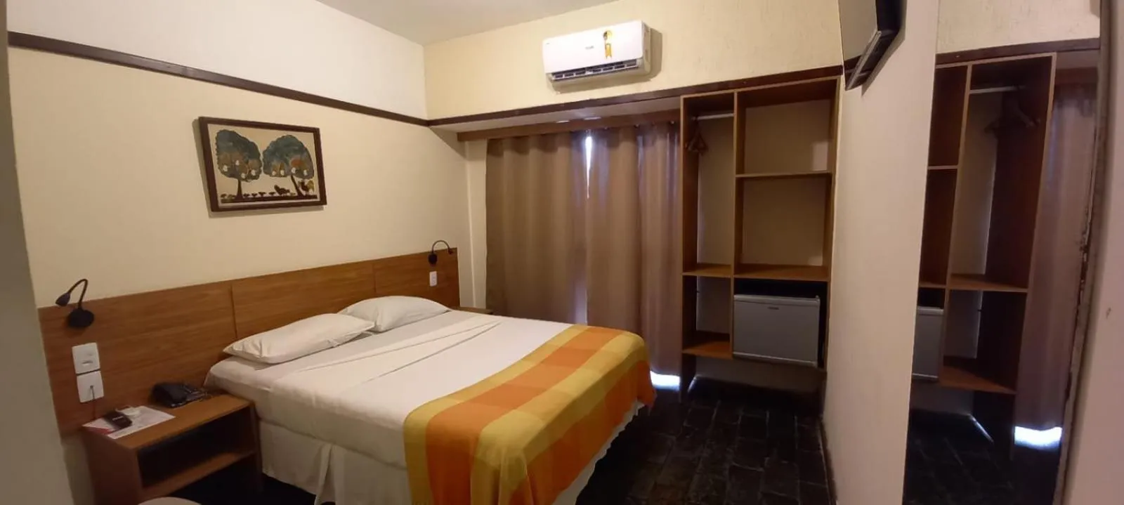 Bed in Hotel Pousada São Francisco