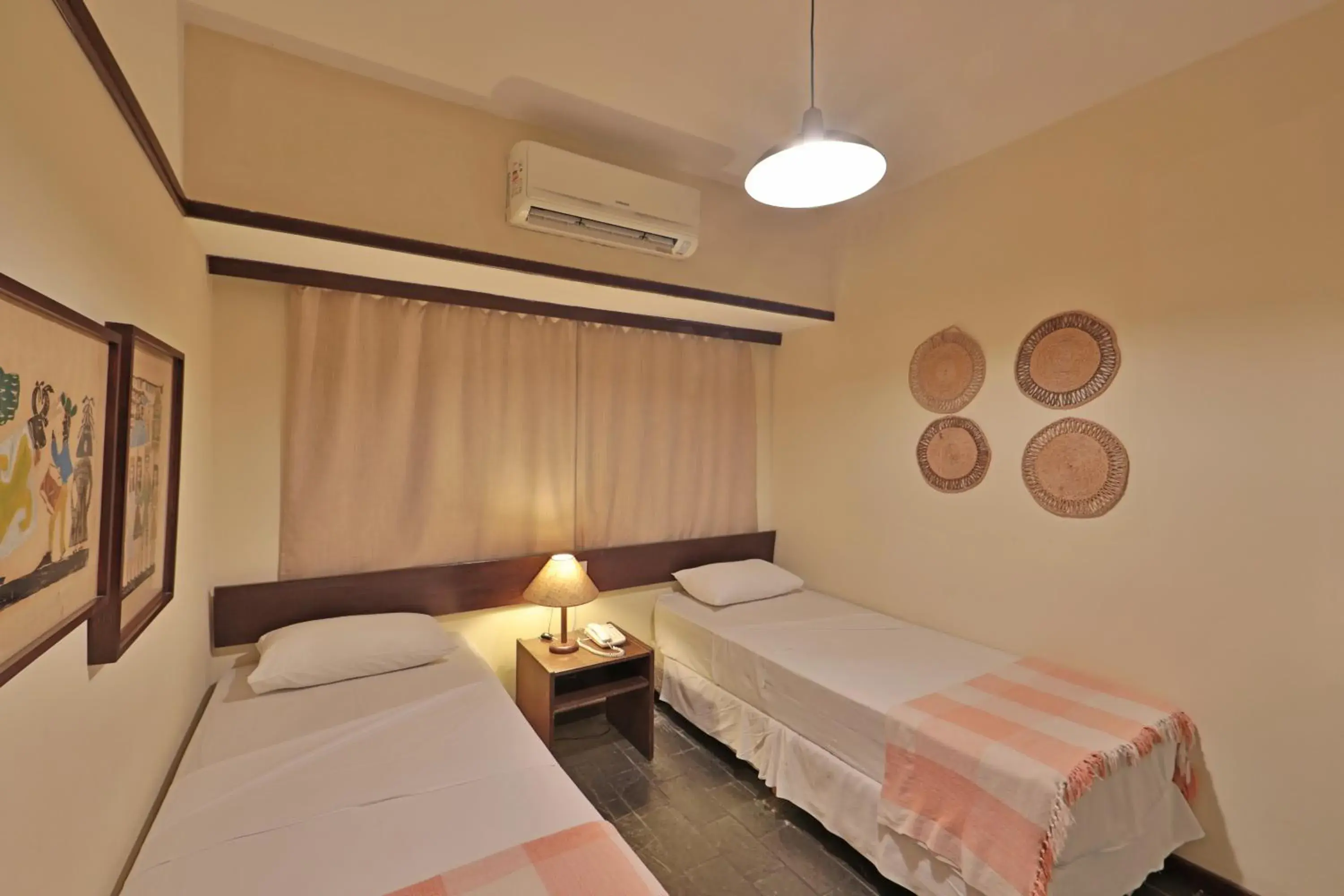 Bed in Hotel Pousada São Francisco Bed in Hotel Pousada São Francisco