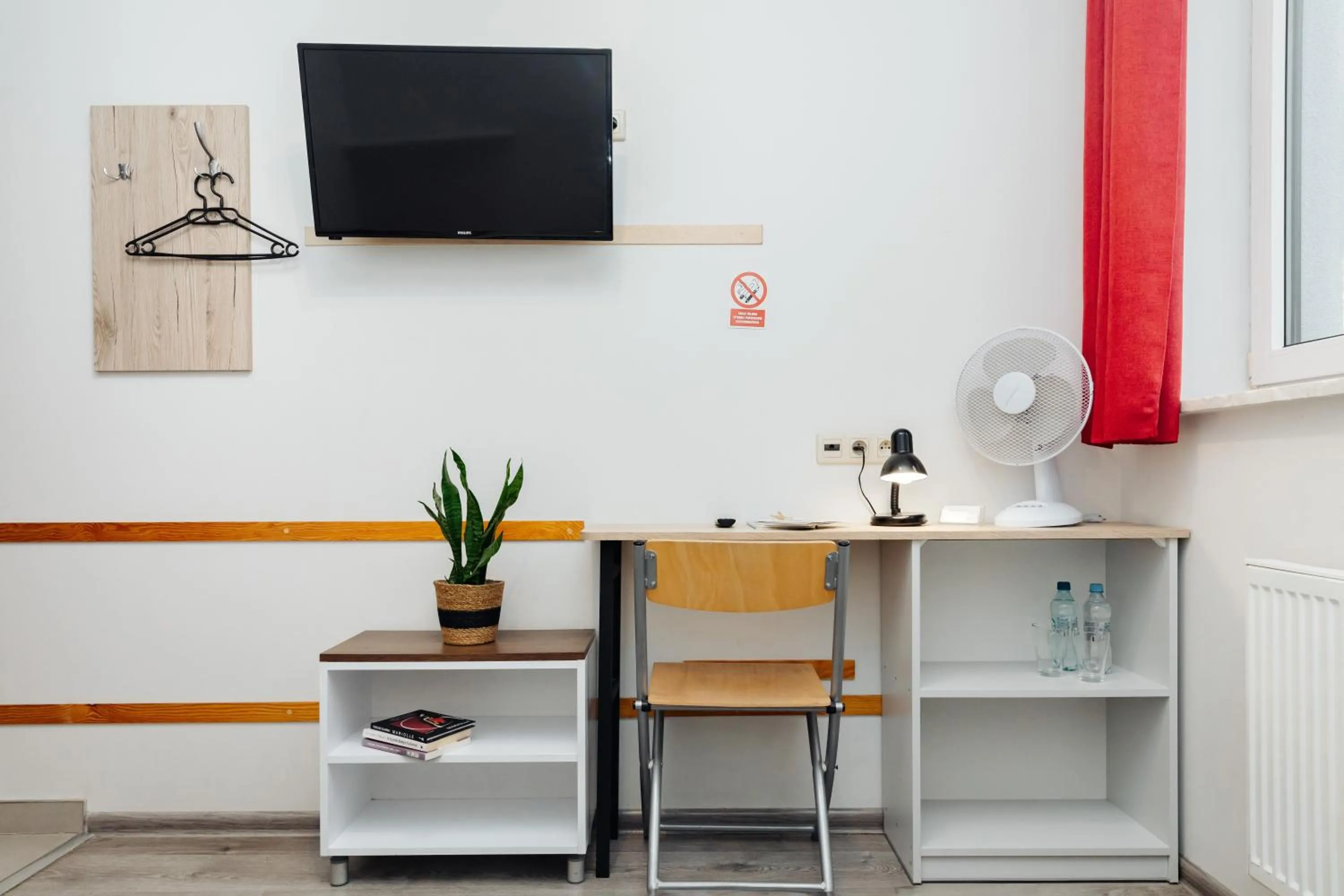 wardrobe in Arcus Premium Hostel