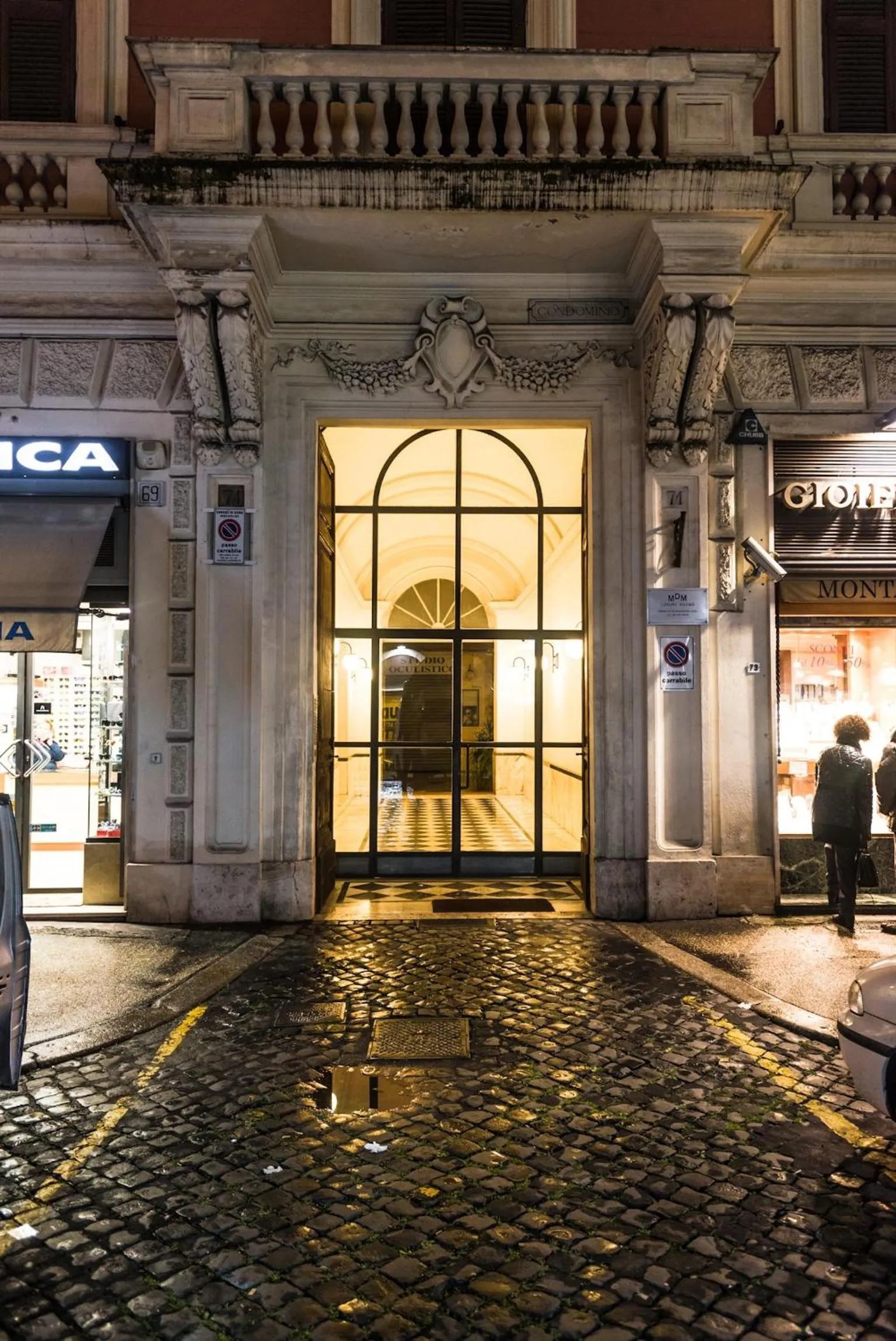 Facade/entrance in MDM Guesthouse