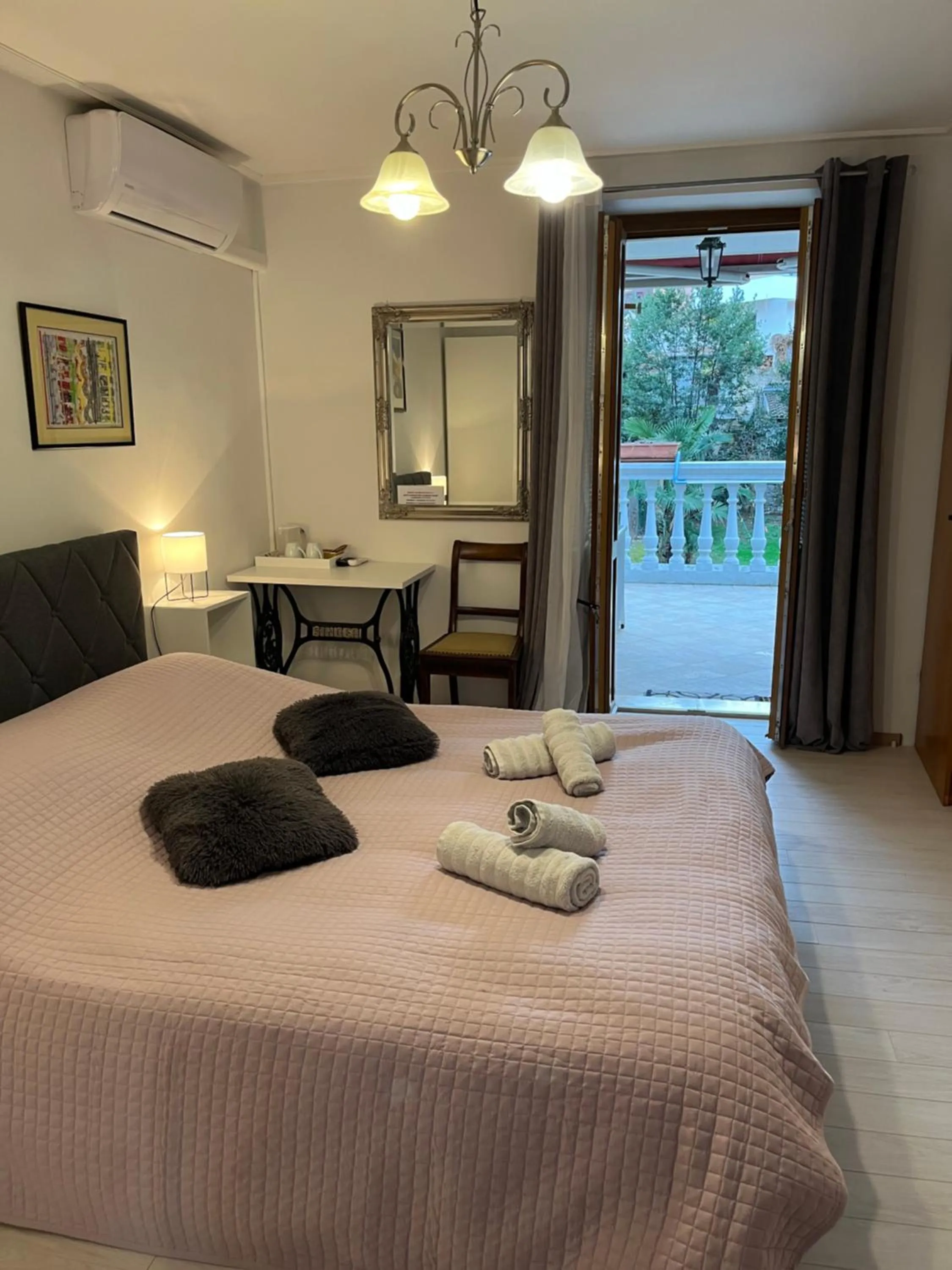 Bed in Rooms Barbieri Rovinj