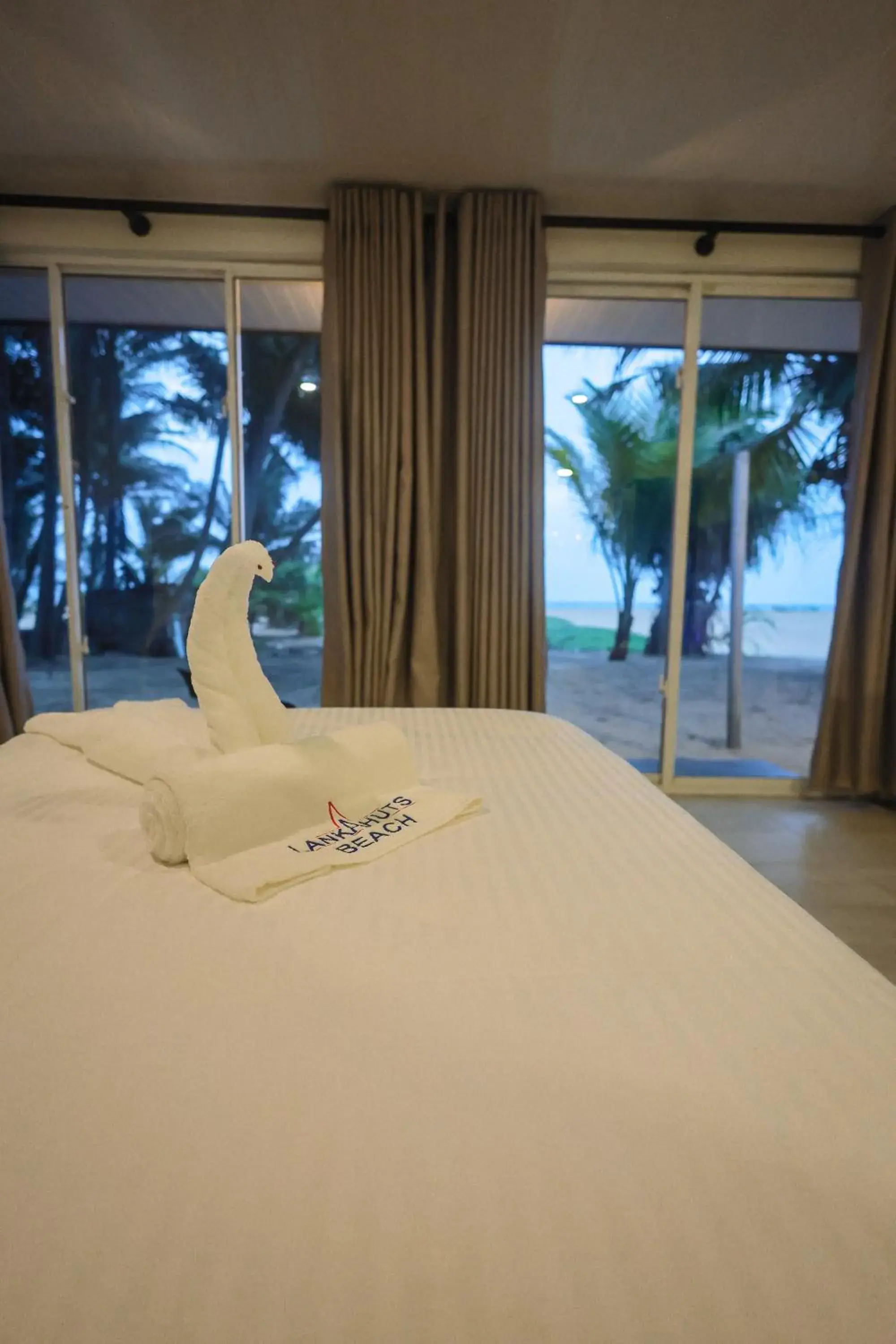 Deluxe Double or Twin Room with Sea View in Lankahuts Deluxe Double or Twin Room with Sea View in Lankahuts
