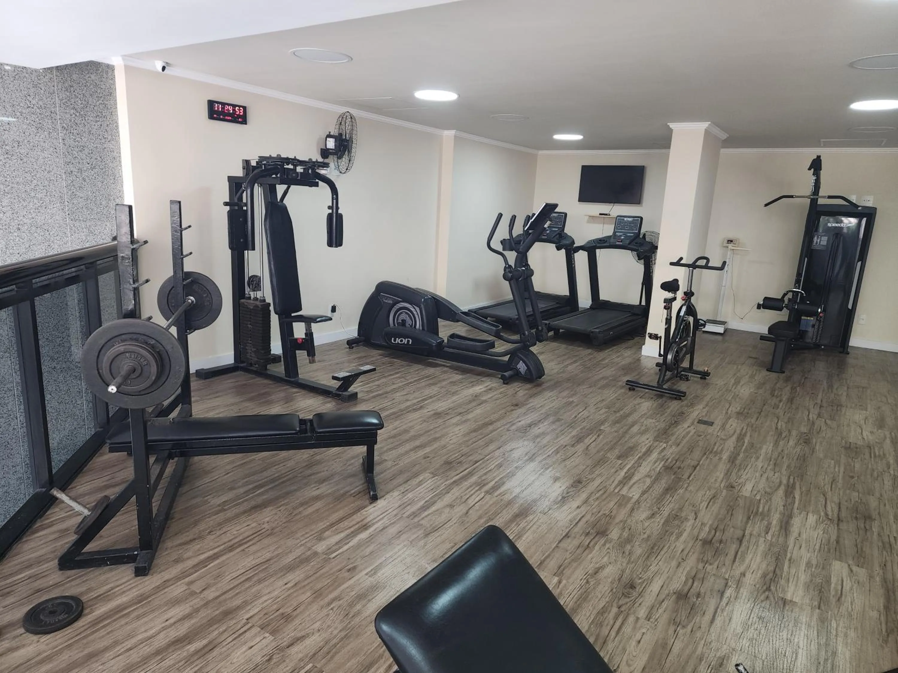 Fitness centre/facilities in Duplex charmoso - Ótima localização