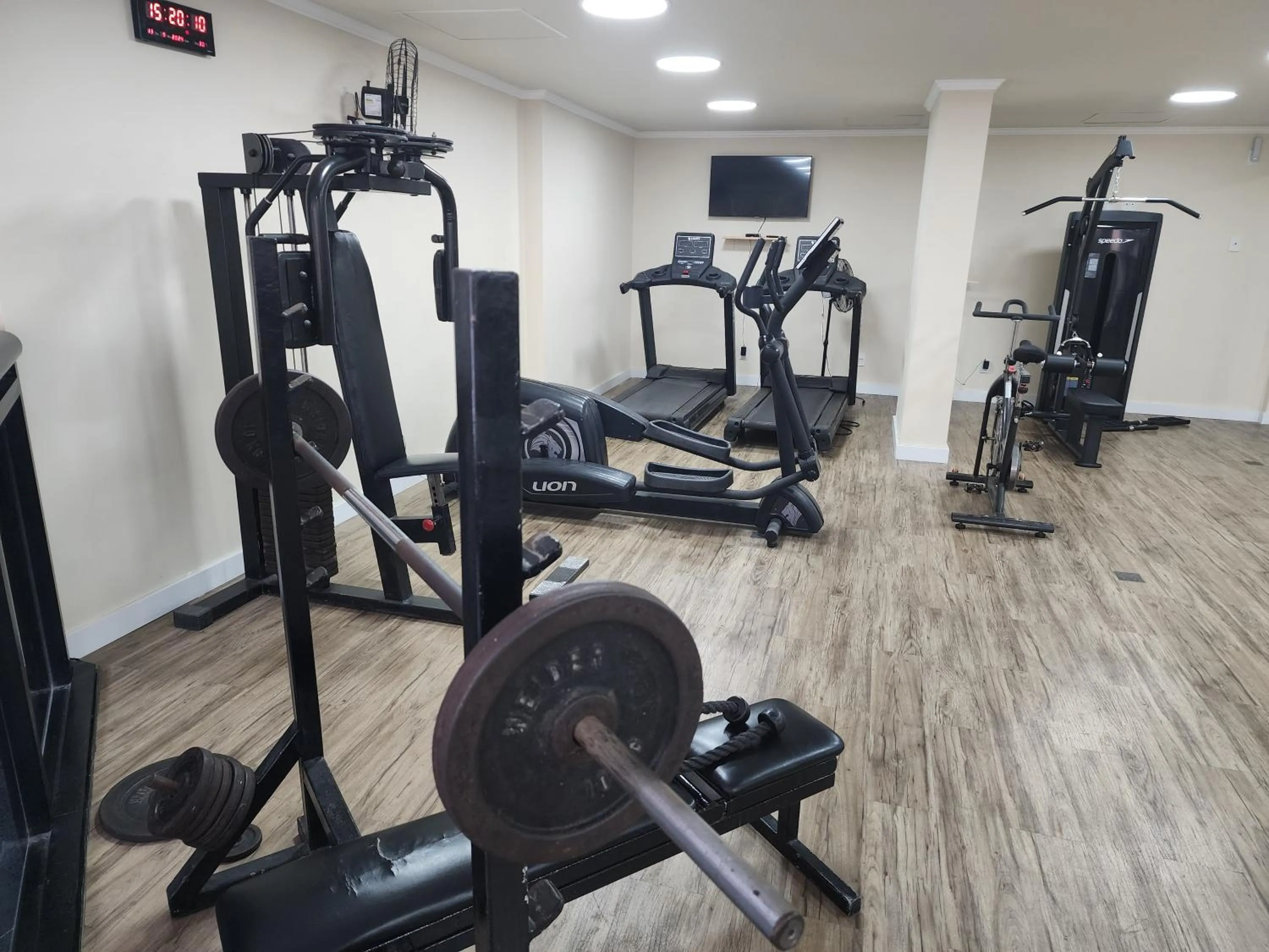 Fitness centre/facilities in Duplex charmoso - Ótima localização