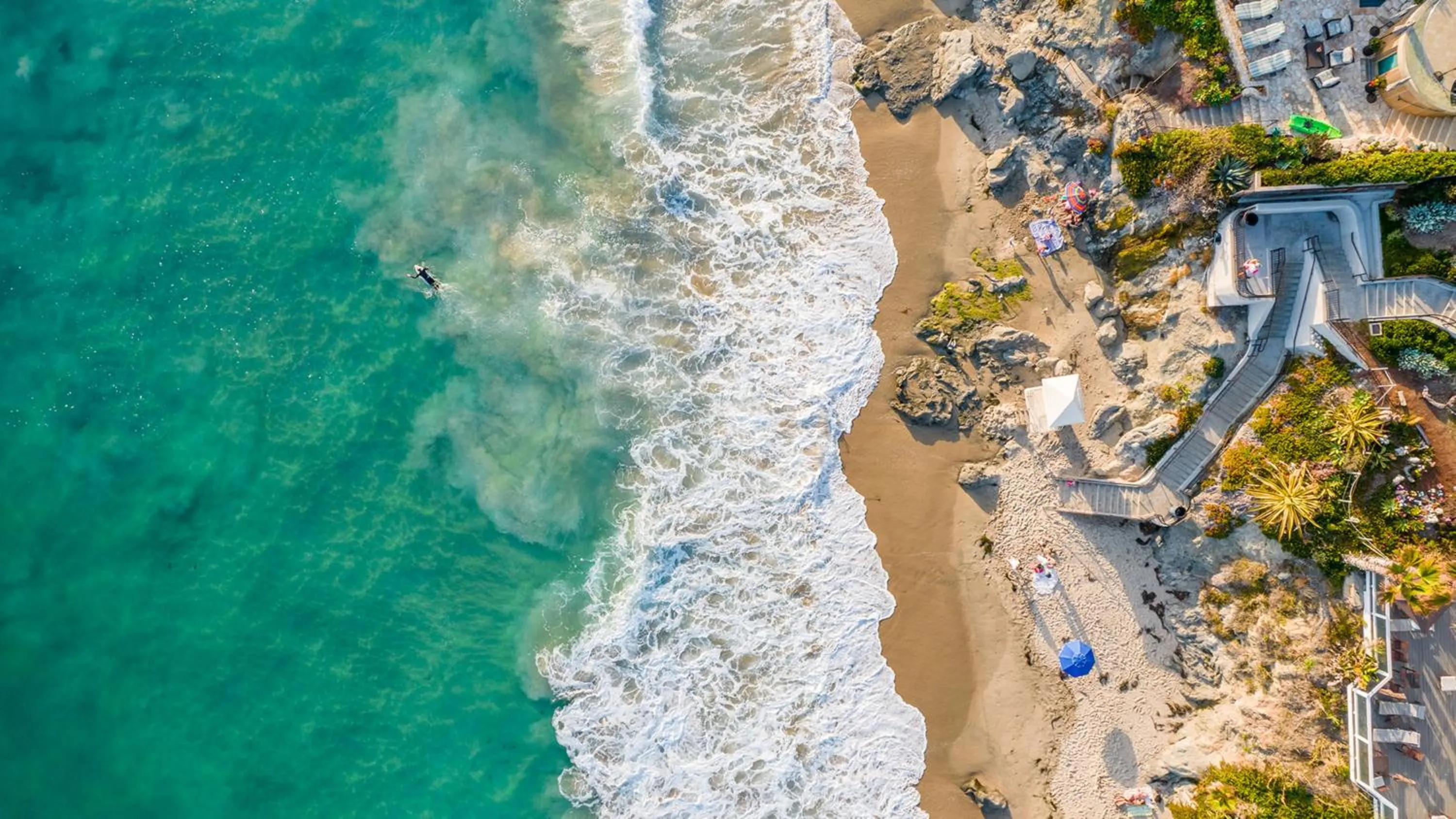 Beach in Surf & Sand Laguna Beach