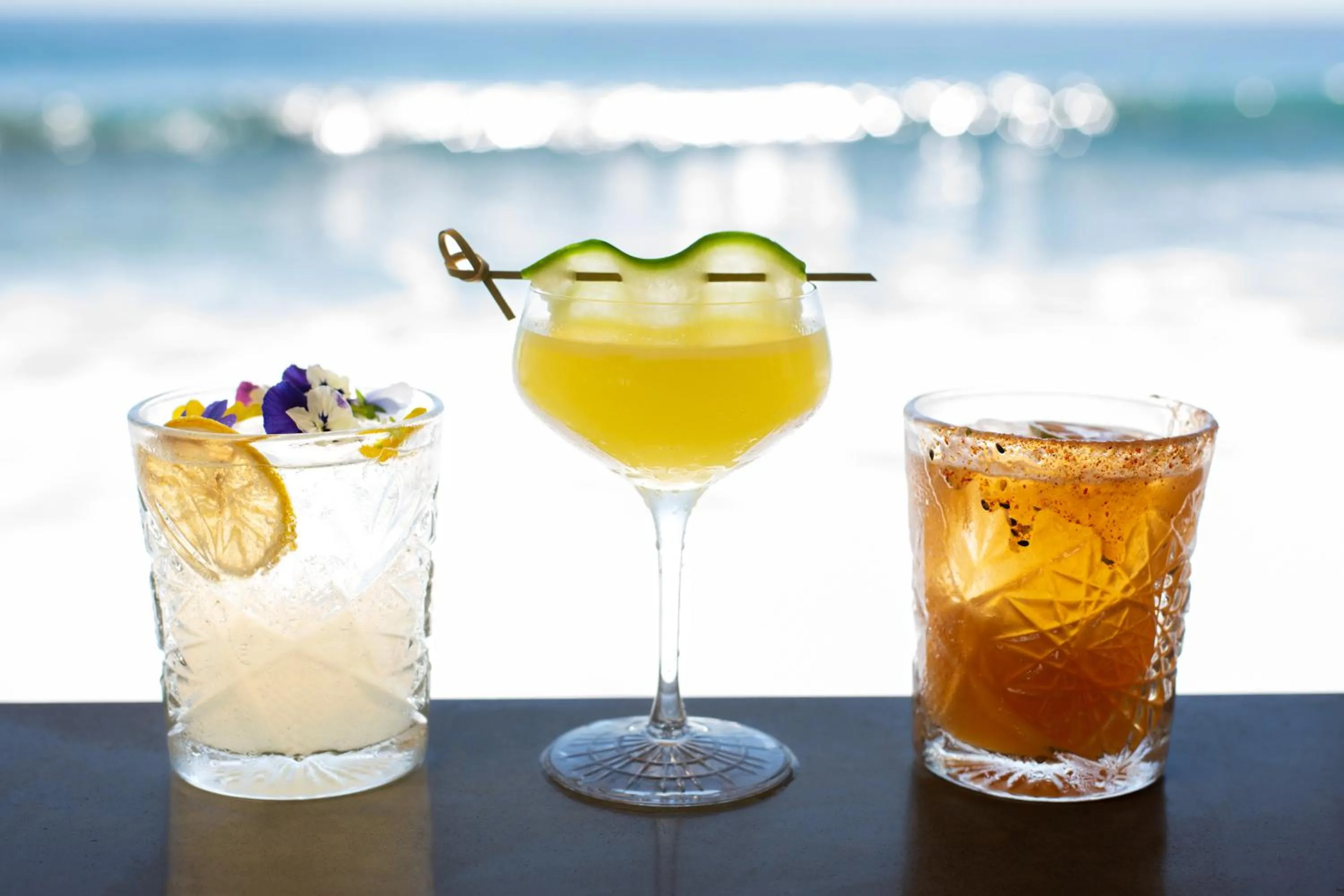 Drinks in Surf & Sand Laguna Beach