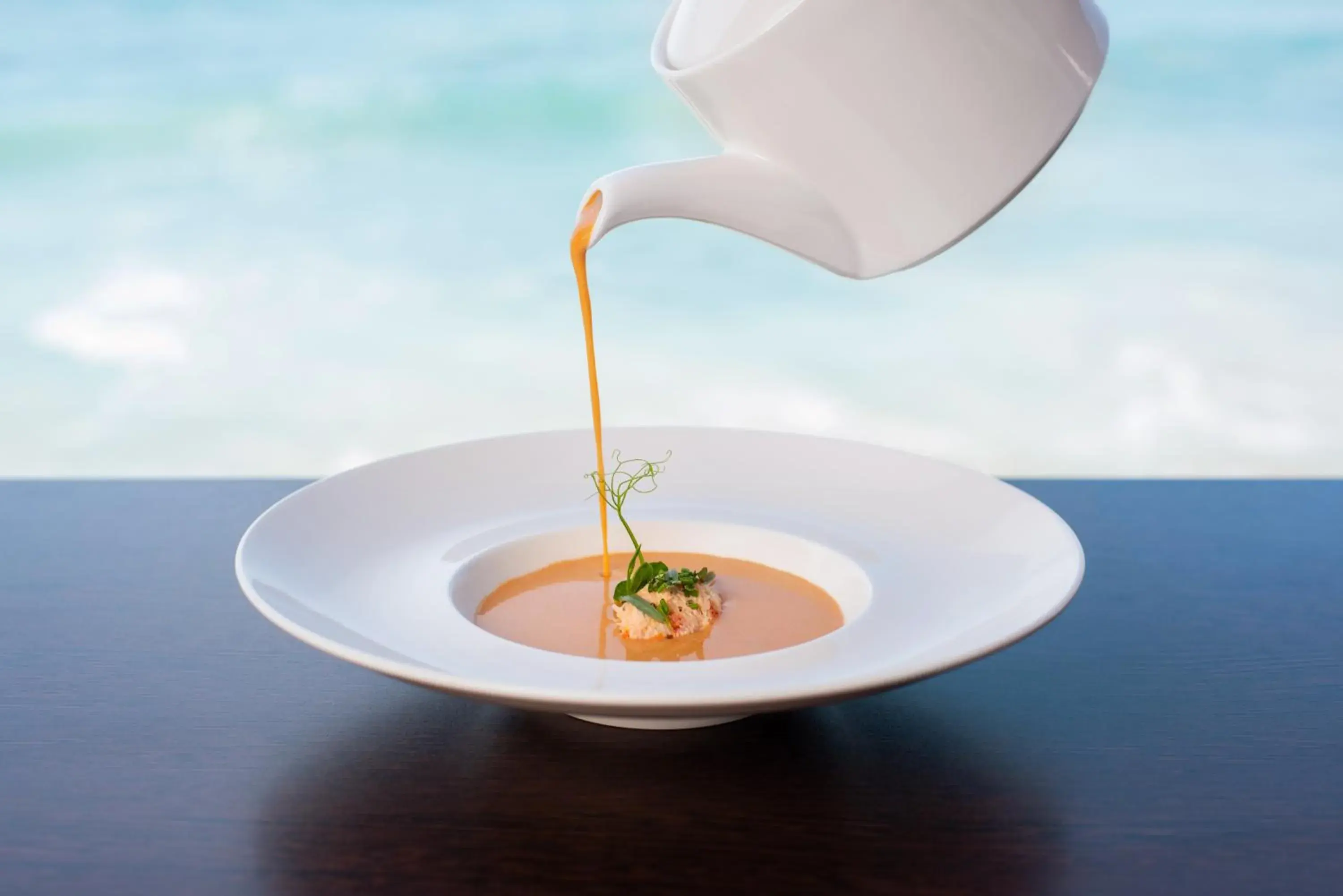 Food close-up in Surf & Sand Laguna Beach Food close-up in Surf & Sand Laguna Beach