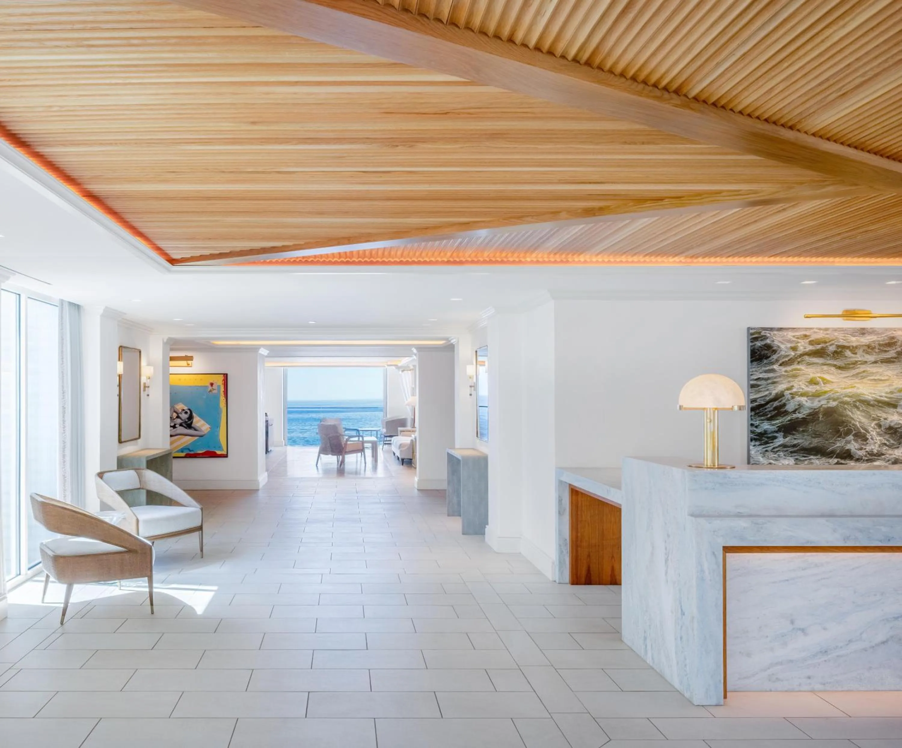 Lobby or reception in Surf & Sand Laguna Beach