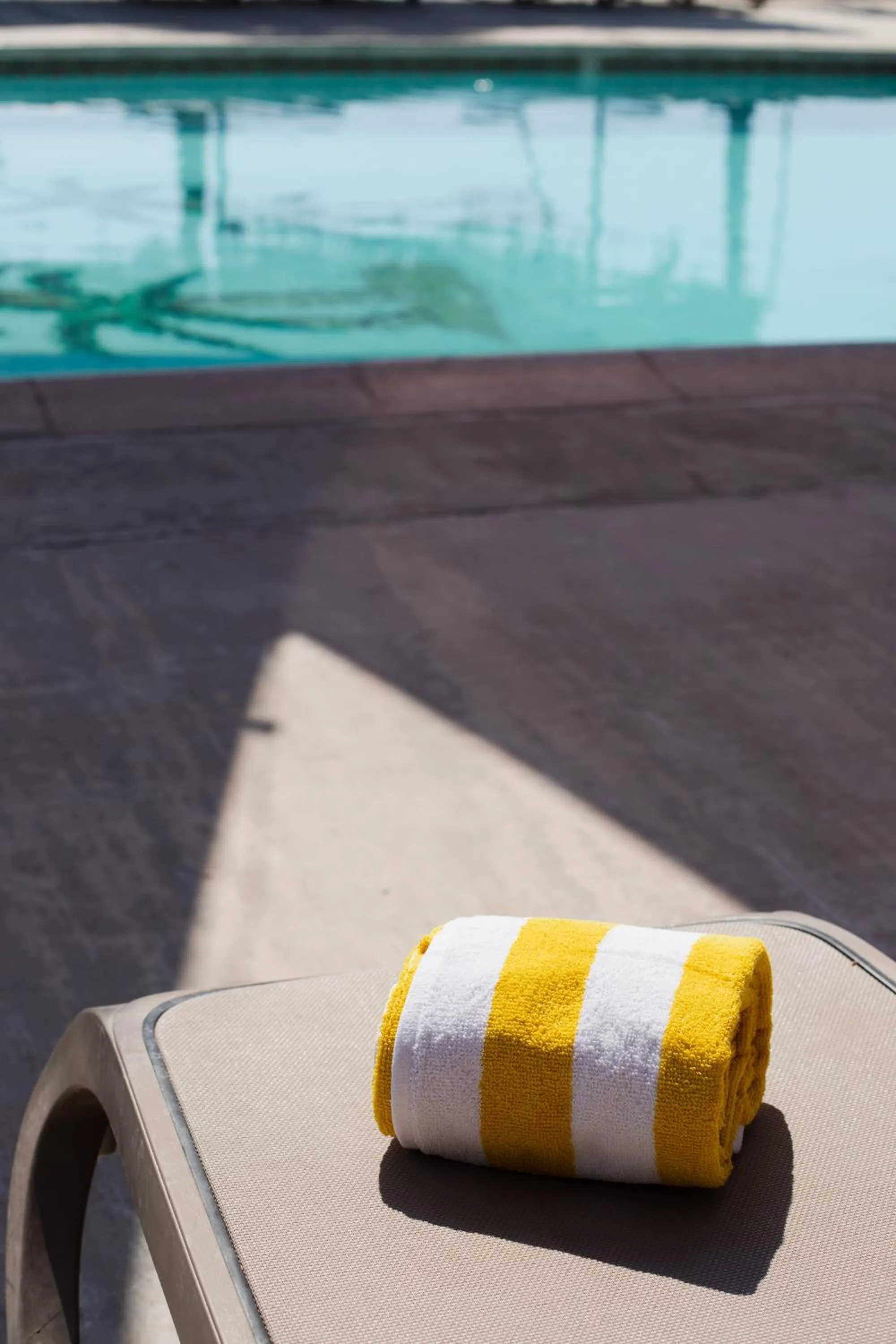 Pool view in Hotel Las Palmas