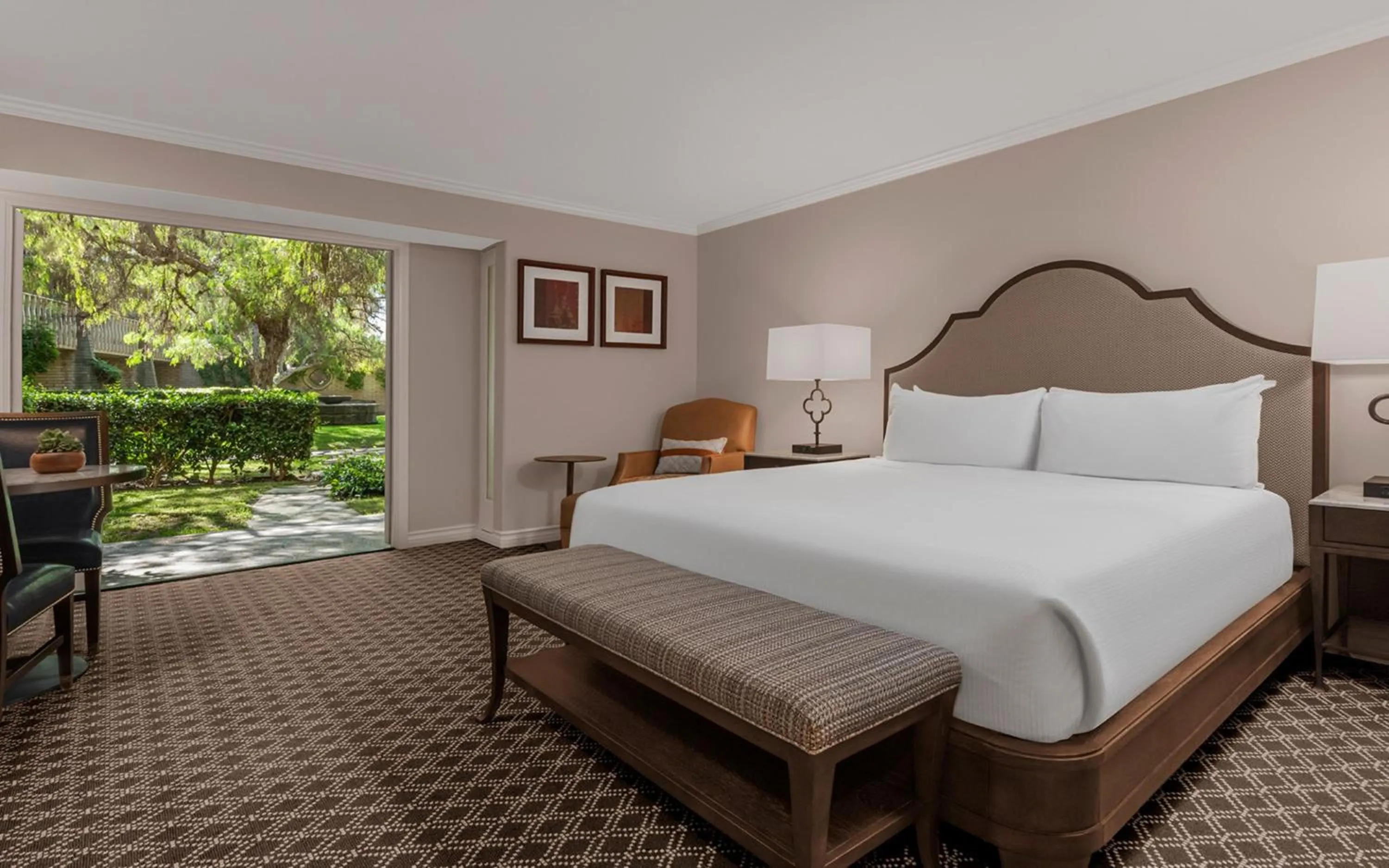 Bed in Rancho Bernardo Inn