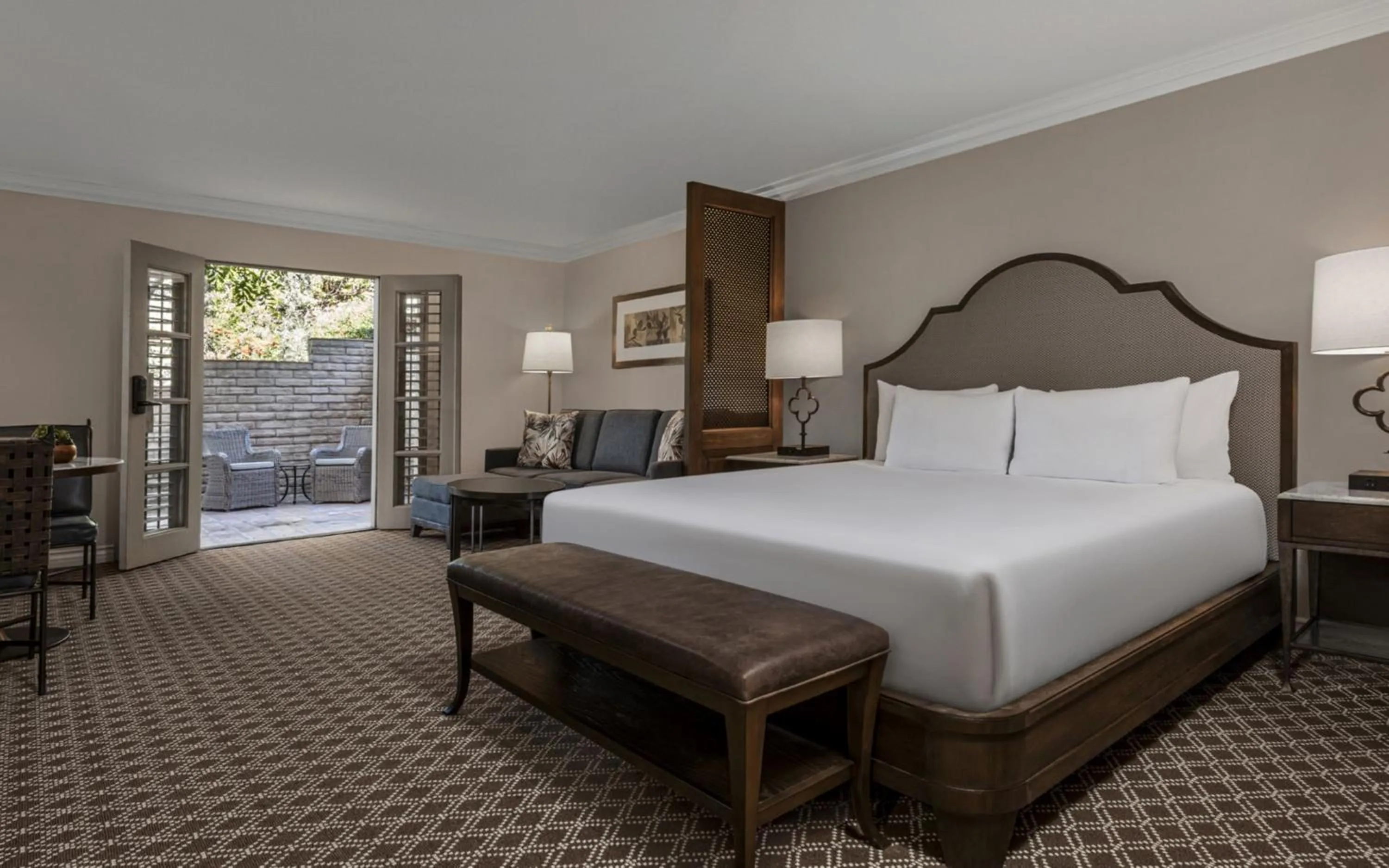 Bed in Rancho Bernardo Inn