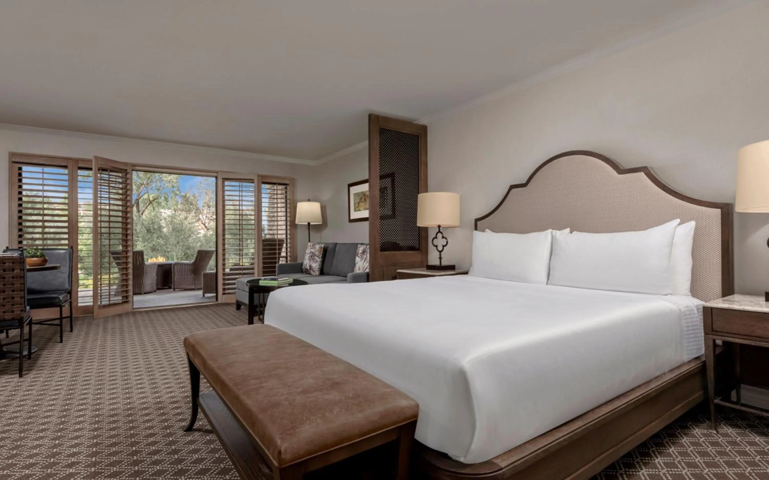 Bed in Rancho Bernardo Inn