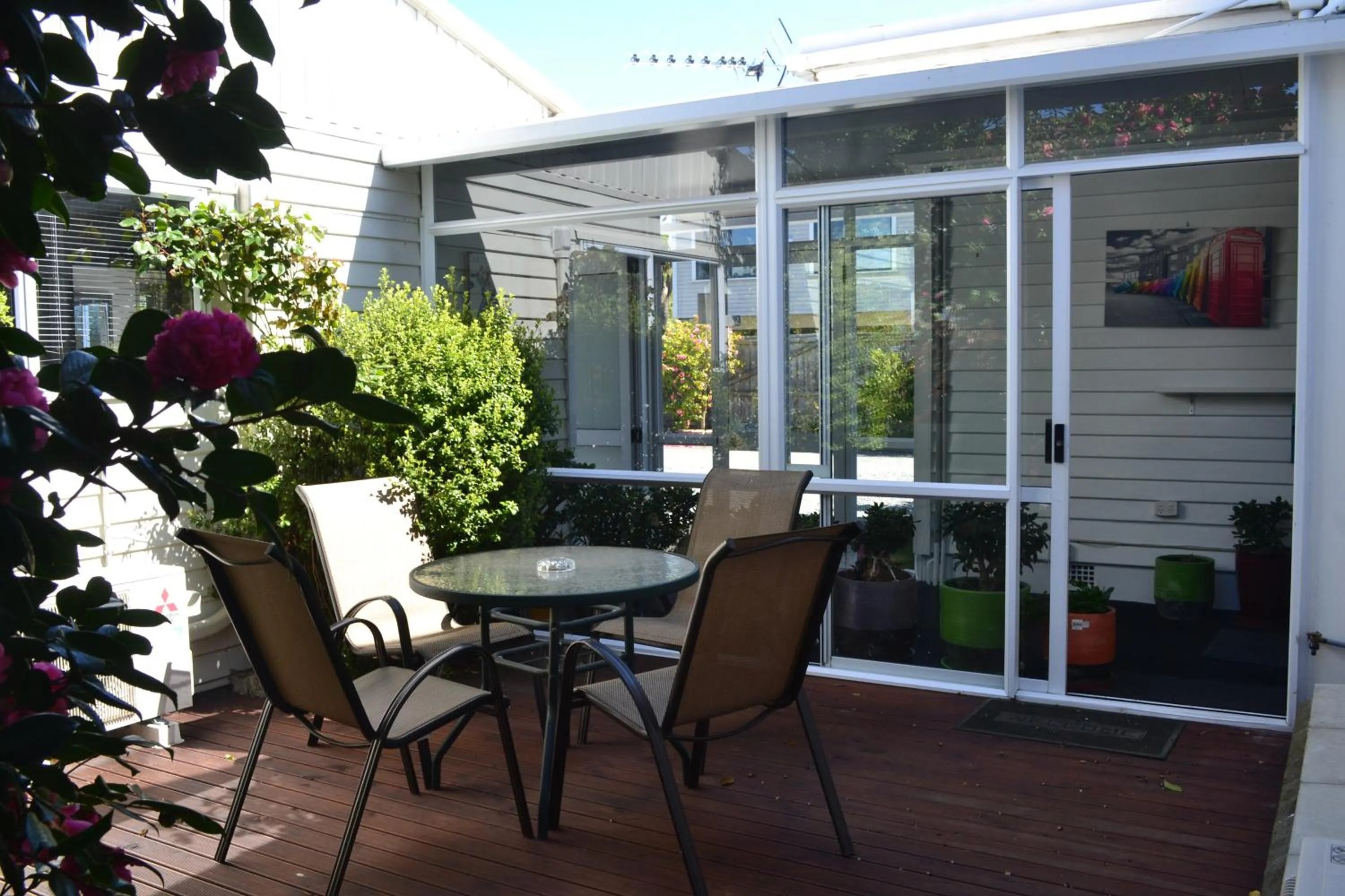 Patio in McWilliam Apartments