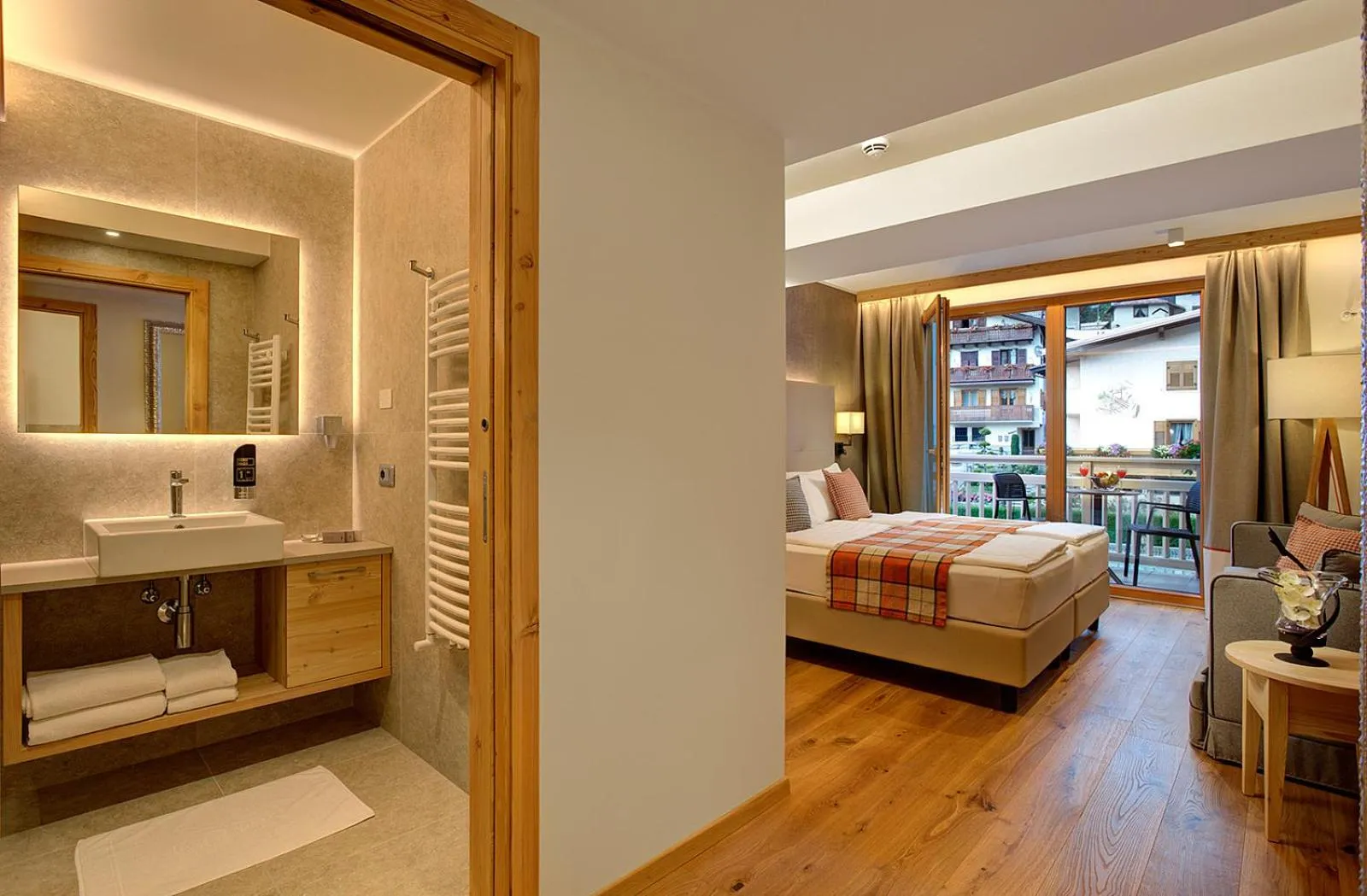 Bed in Active Hotel Monte Giner