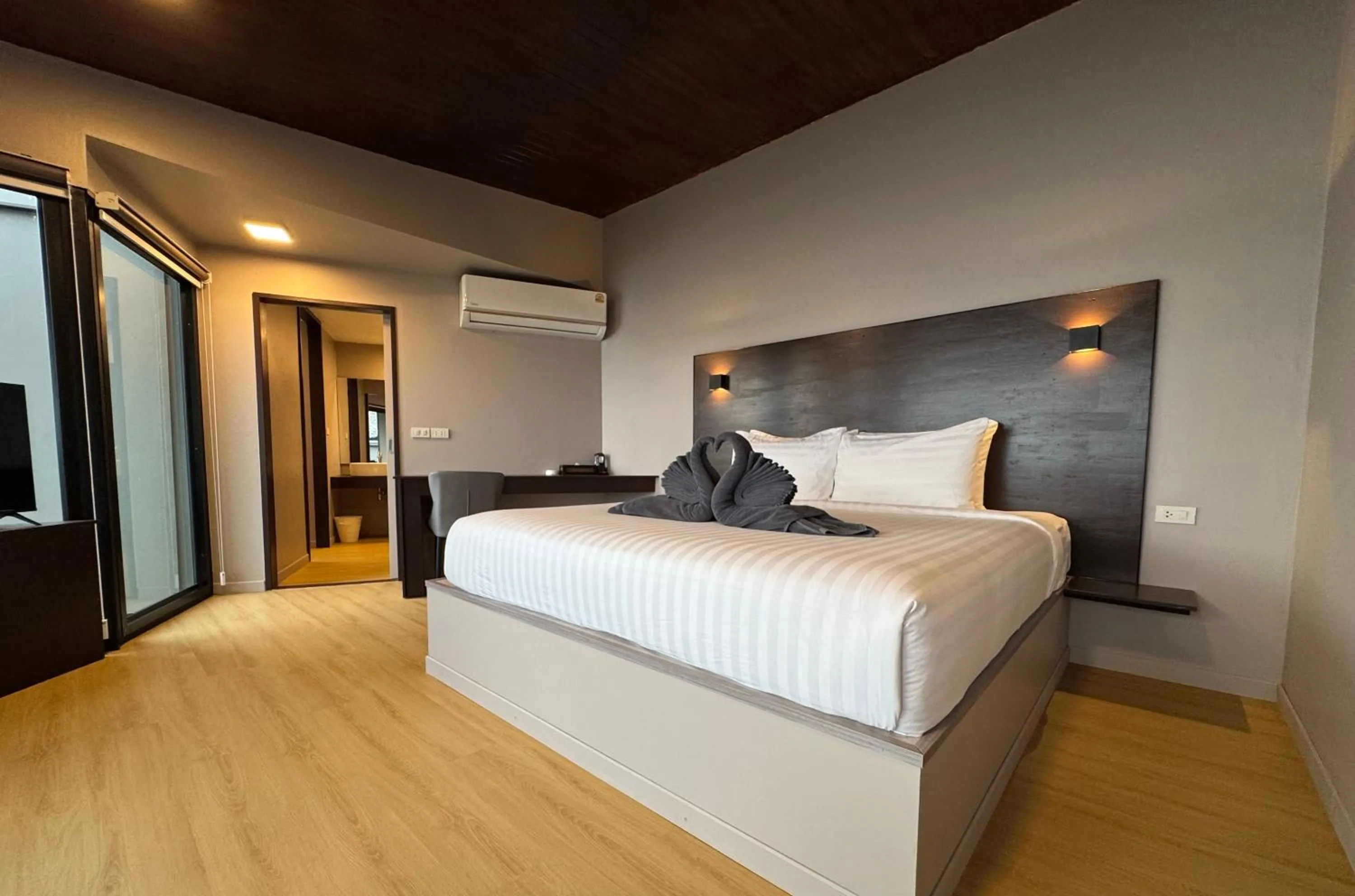 Bedroom, Bed in HIP Seaview Resort @ Phi Phi