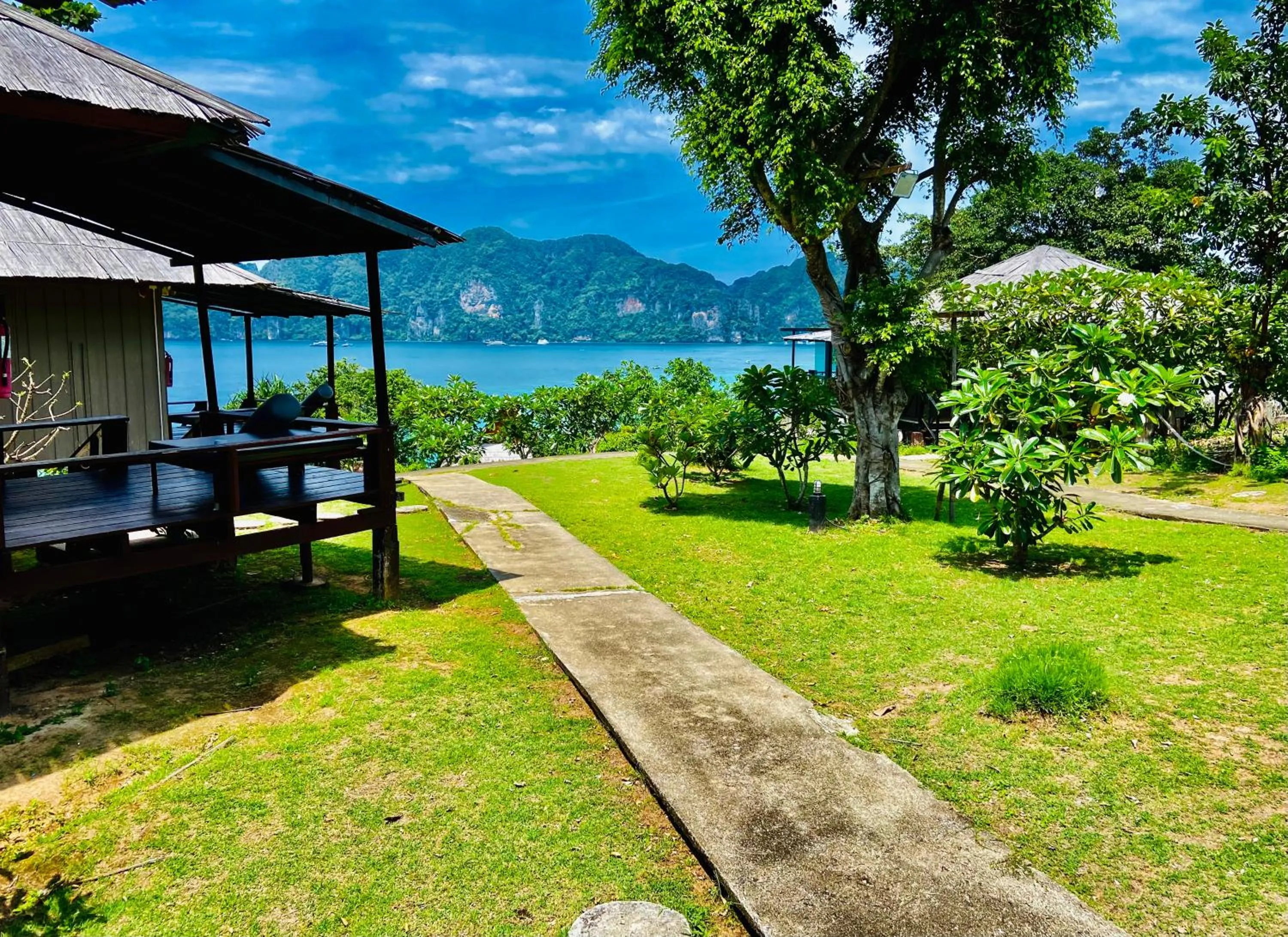Natural landscape in HIP Seaview Resort @ Phi Phi